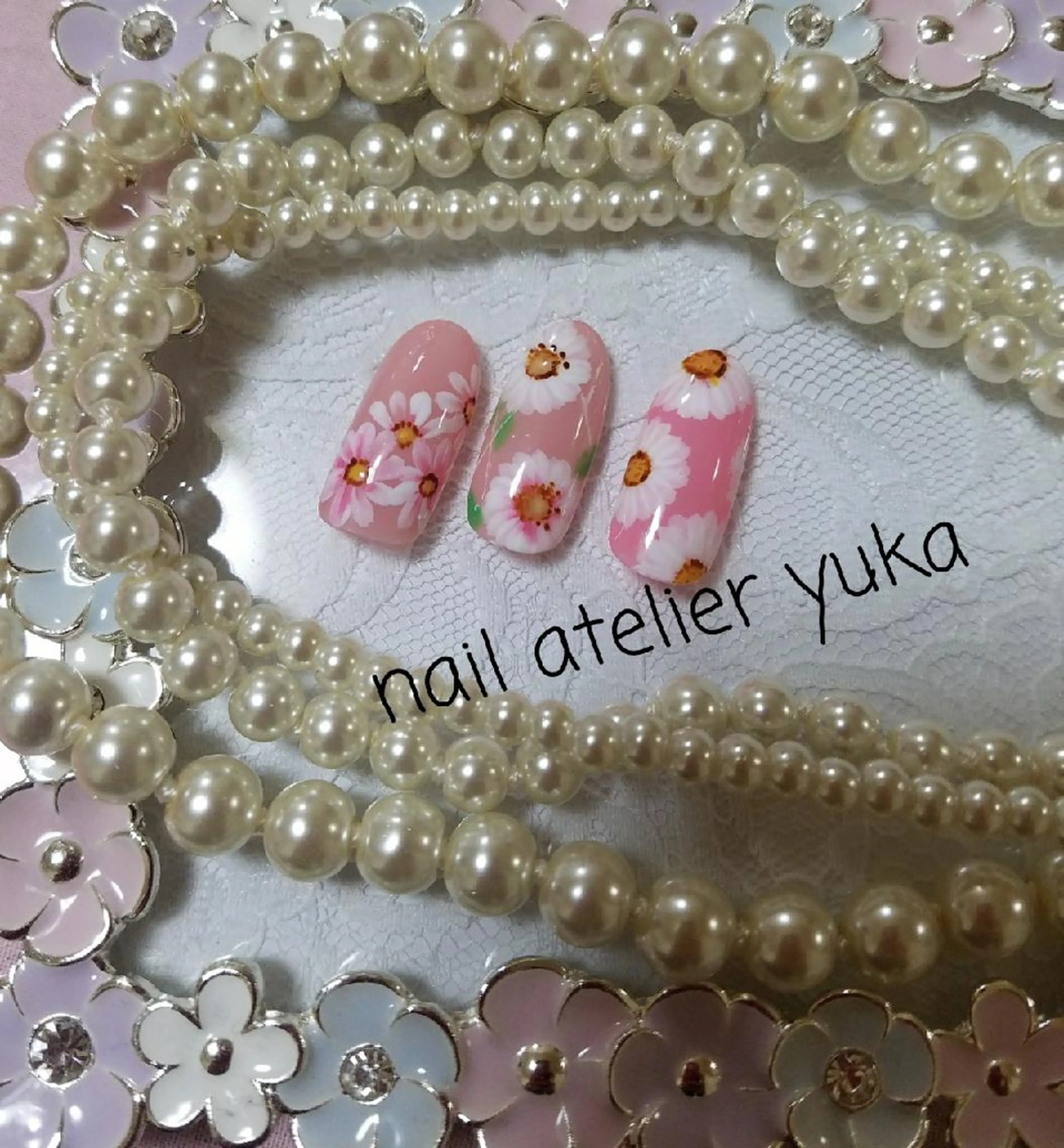 ミディアム nail atelier yuka所属・❤ yuka❤のネイルデザイン