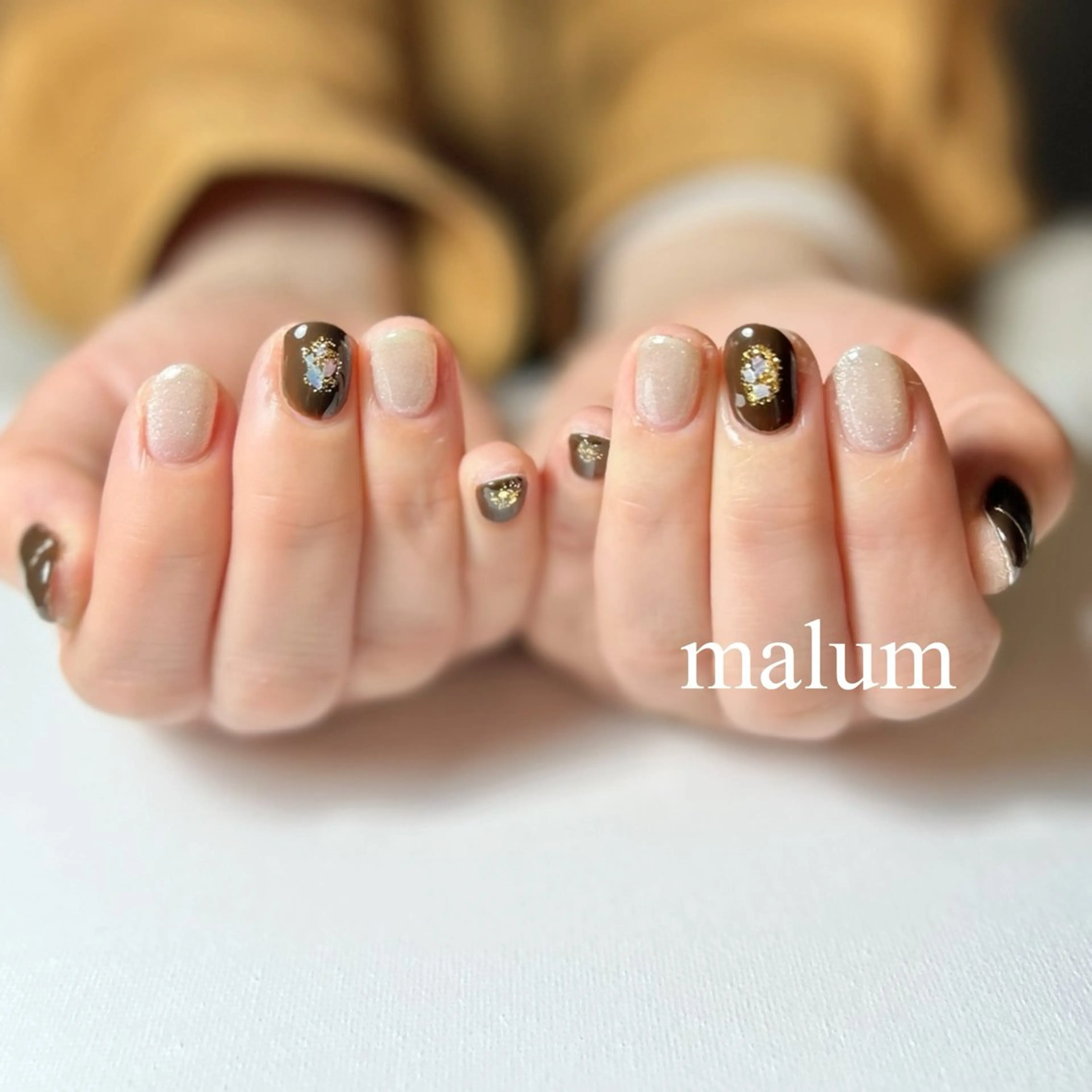 ネイル ハンドネイル malum nailのネイルデザイン