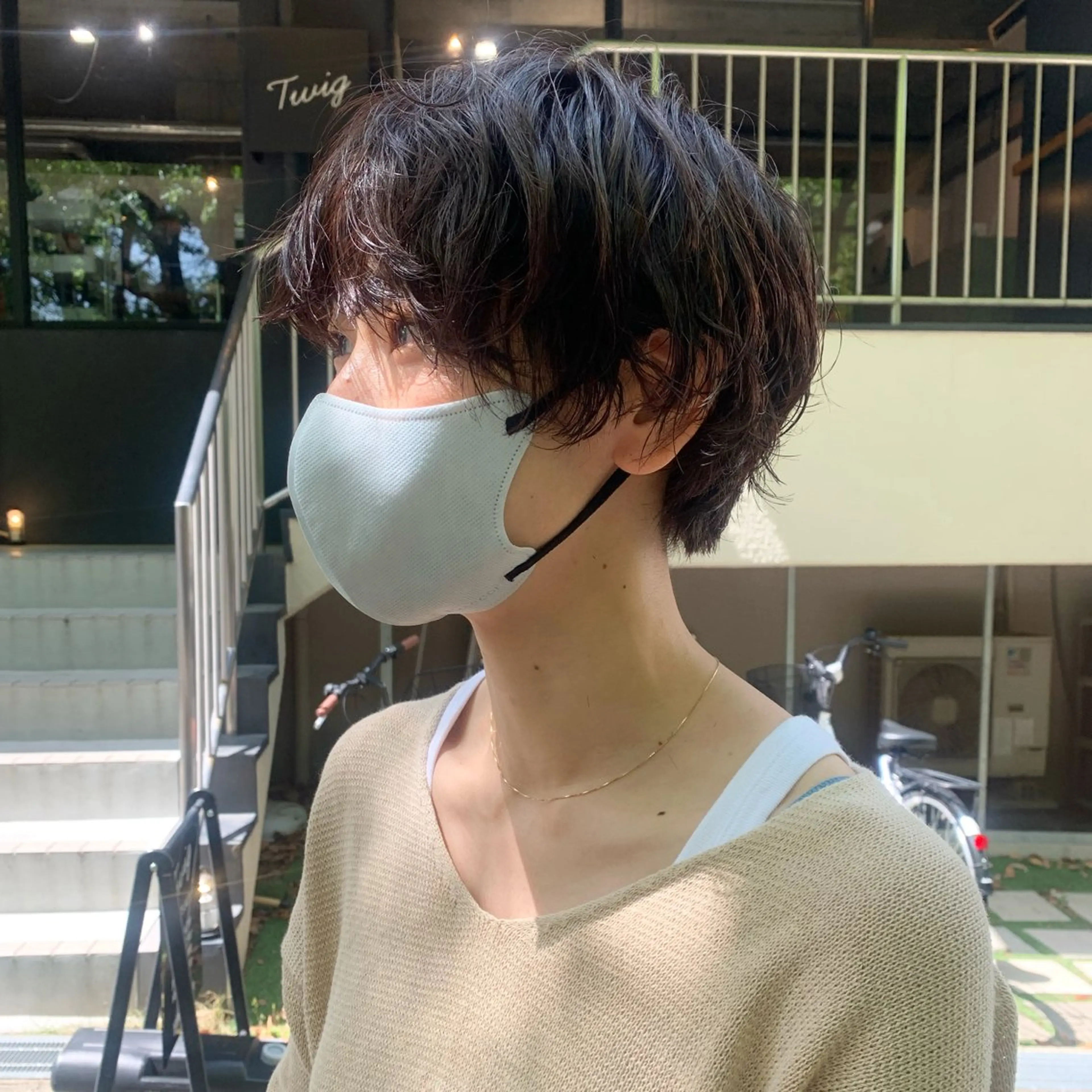 ショート ショートヘア YOKE/桃山台/ 山亀亜曇のヘアスタイル