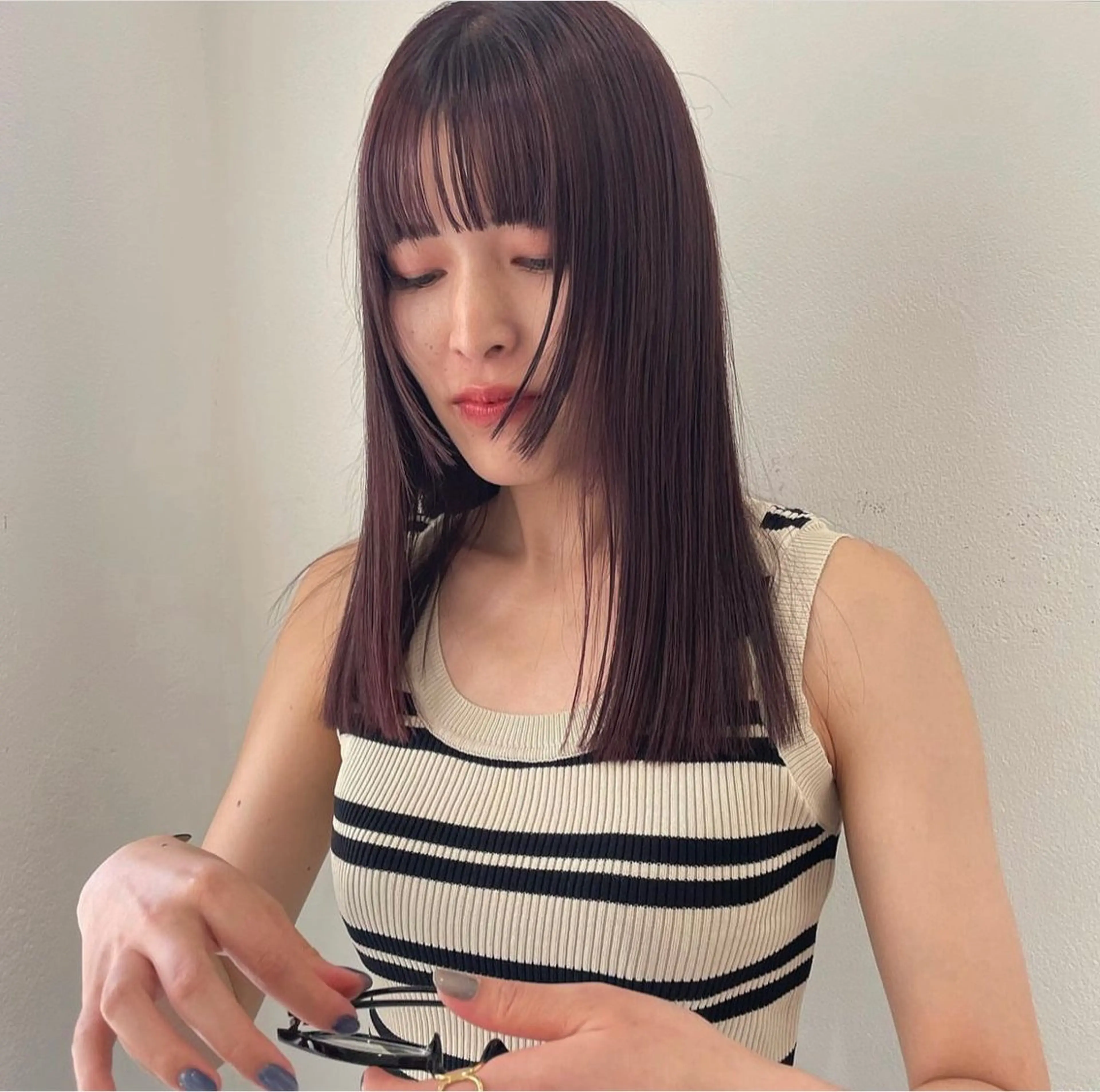 セミロング BoomBOX所属・HIBIKI/原宿 ハッシュカット🪄のヘアスタイル