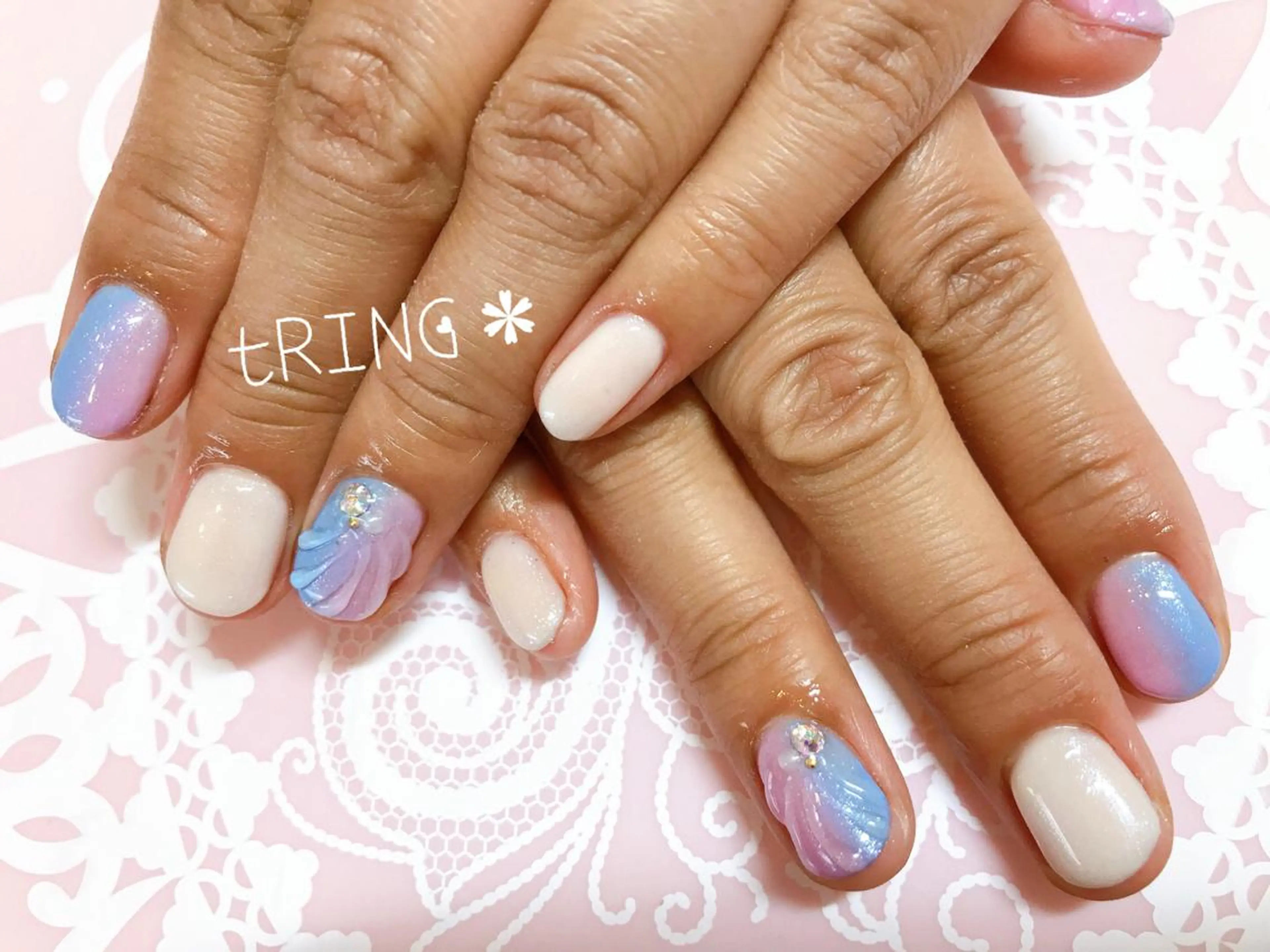 ネイル tRING＊ しいの木台のネイルデザイン