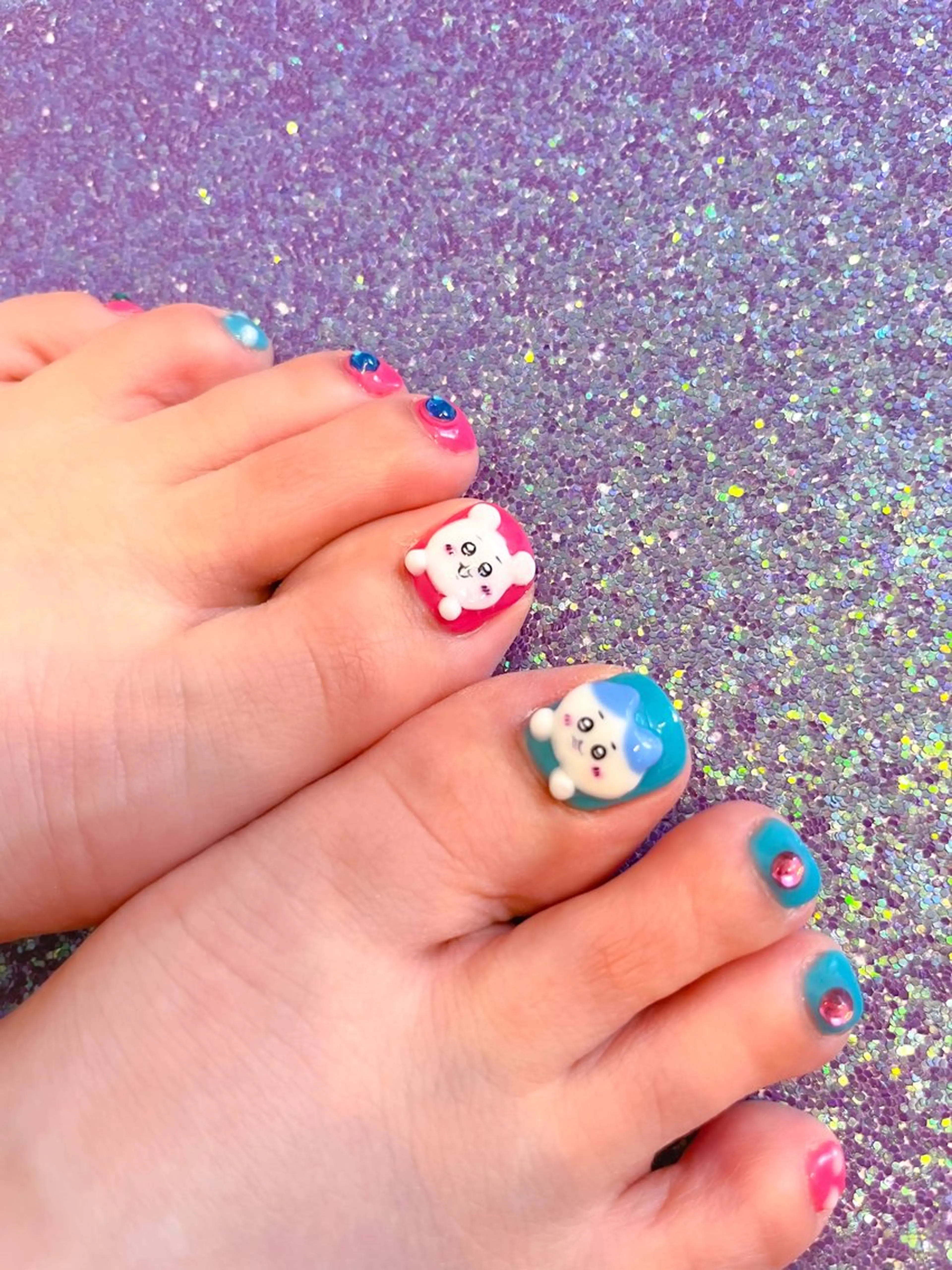 ネイル フットネイル フットネイル ナツインフィニティ ネイルズ（なつ）のネイルデザイン