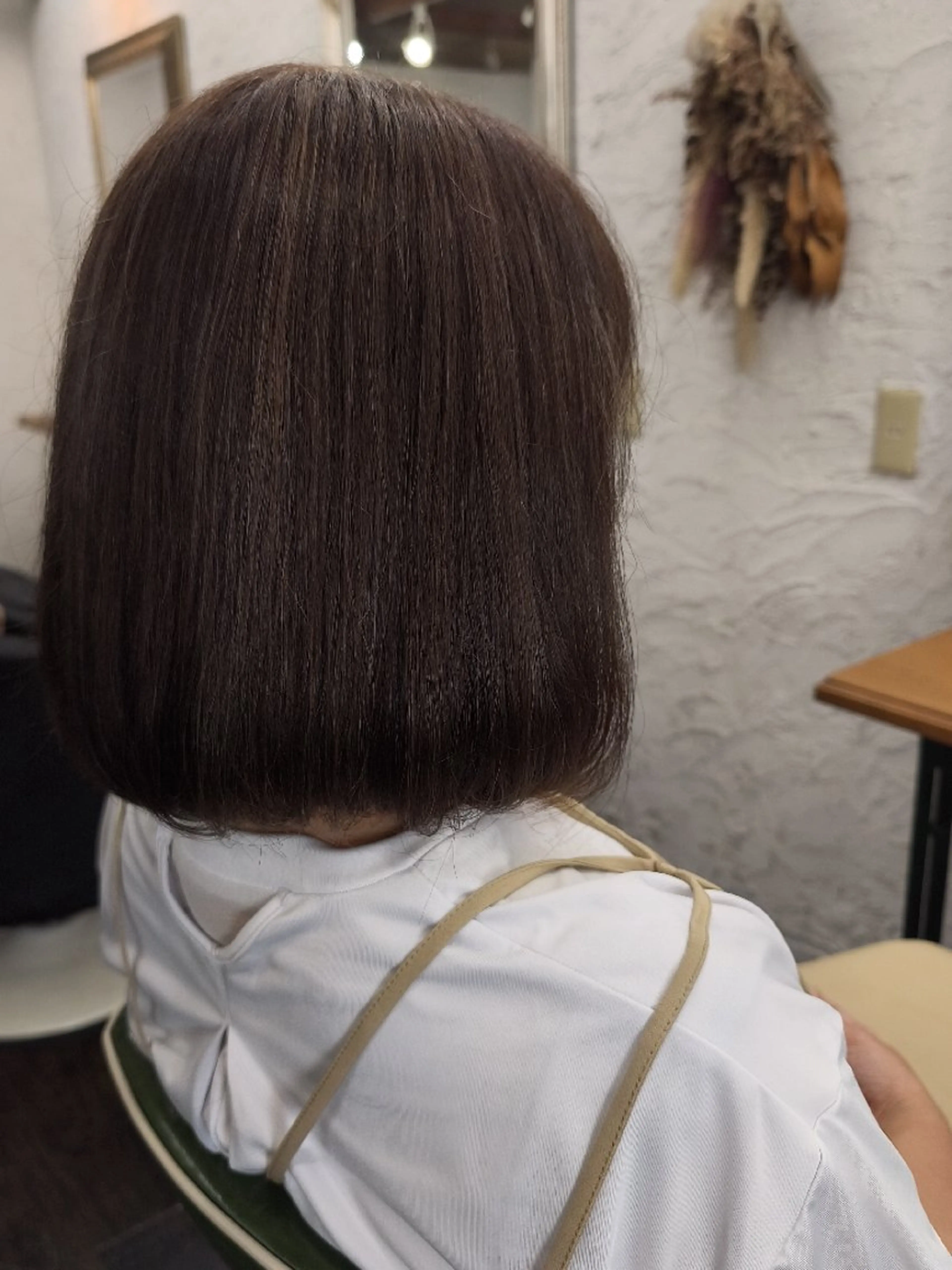 ミディアム ヘアカラー 美容室  hatena所属・hatena えりかのヘアスタイル