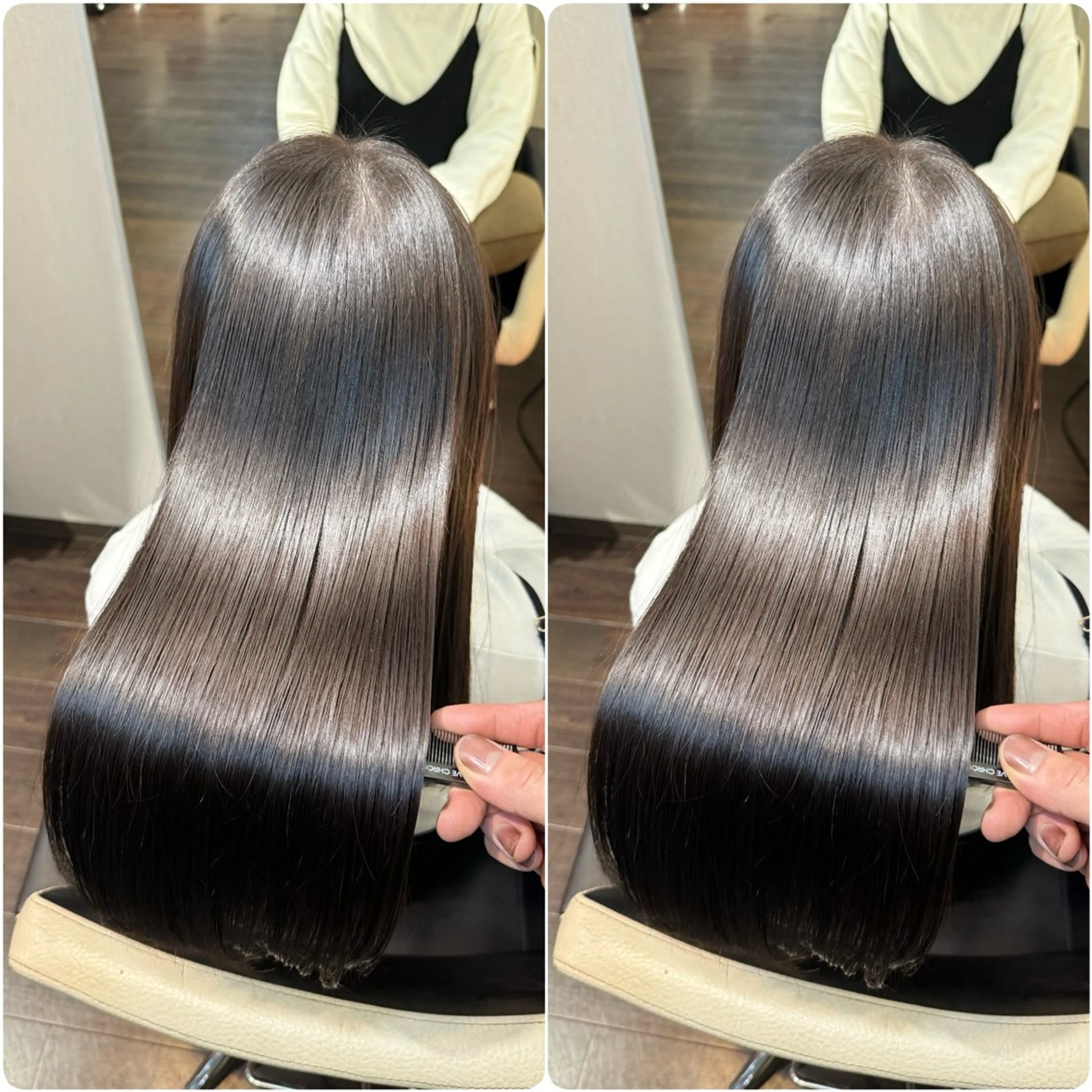 ロング カラー カット ヘアカラー トリートメント ヘッドスパ youres hair 髪質改善トリートメント&ヘッドスパ　新宿EAST所属・🌹ULTOWA🌹 髪質改善/縮毛/店長のヘアスタイル