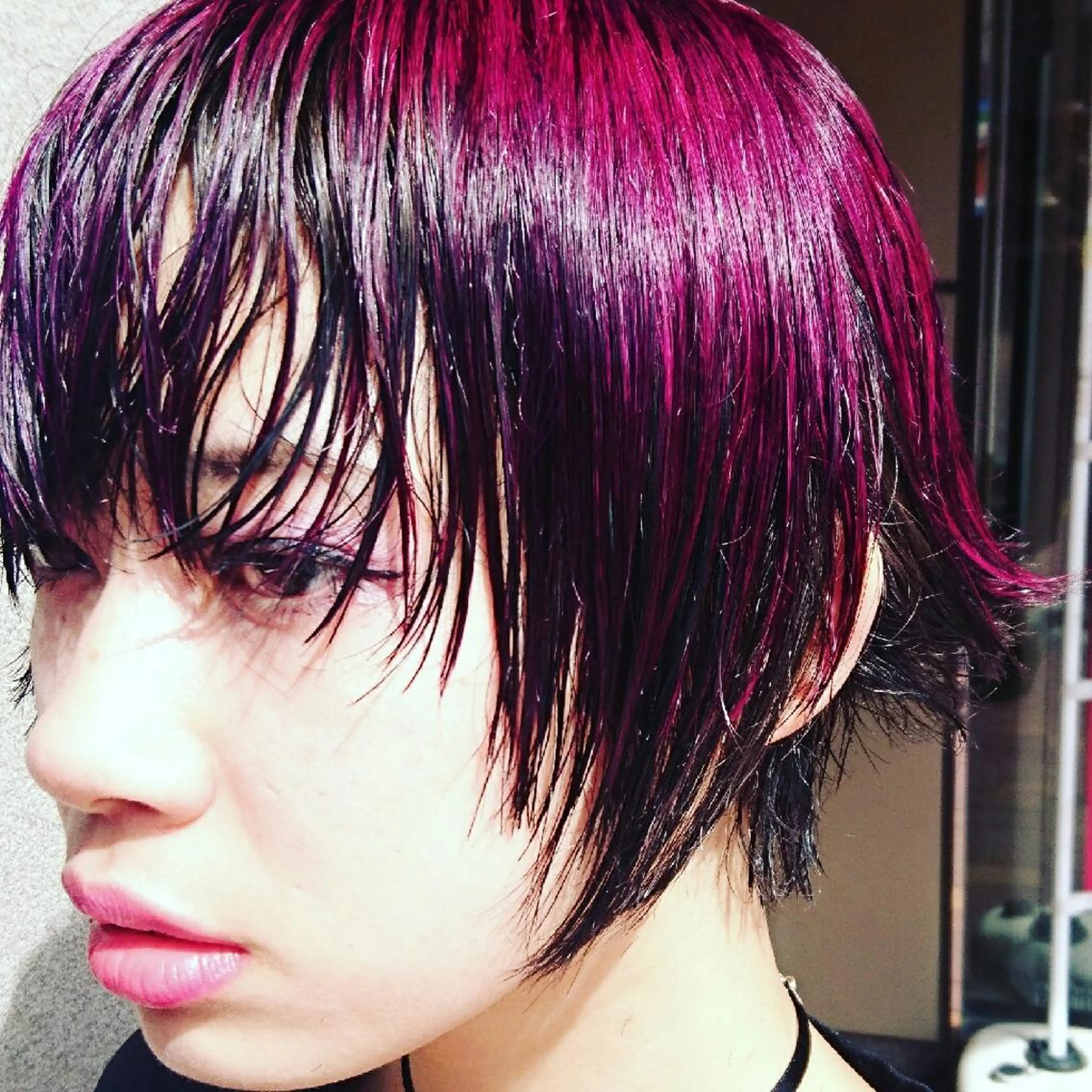 ショート カラー デザインカラー 高橋 亮/ショートカットのヘアスタイル