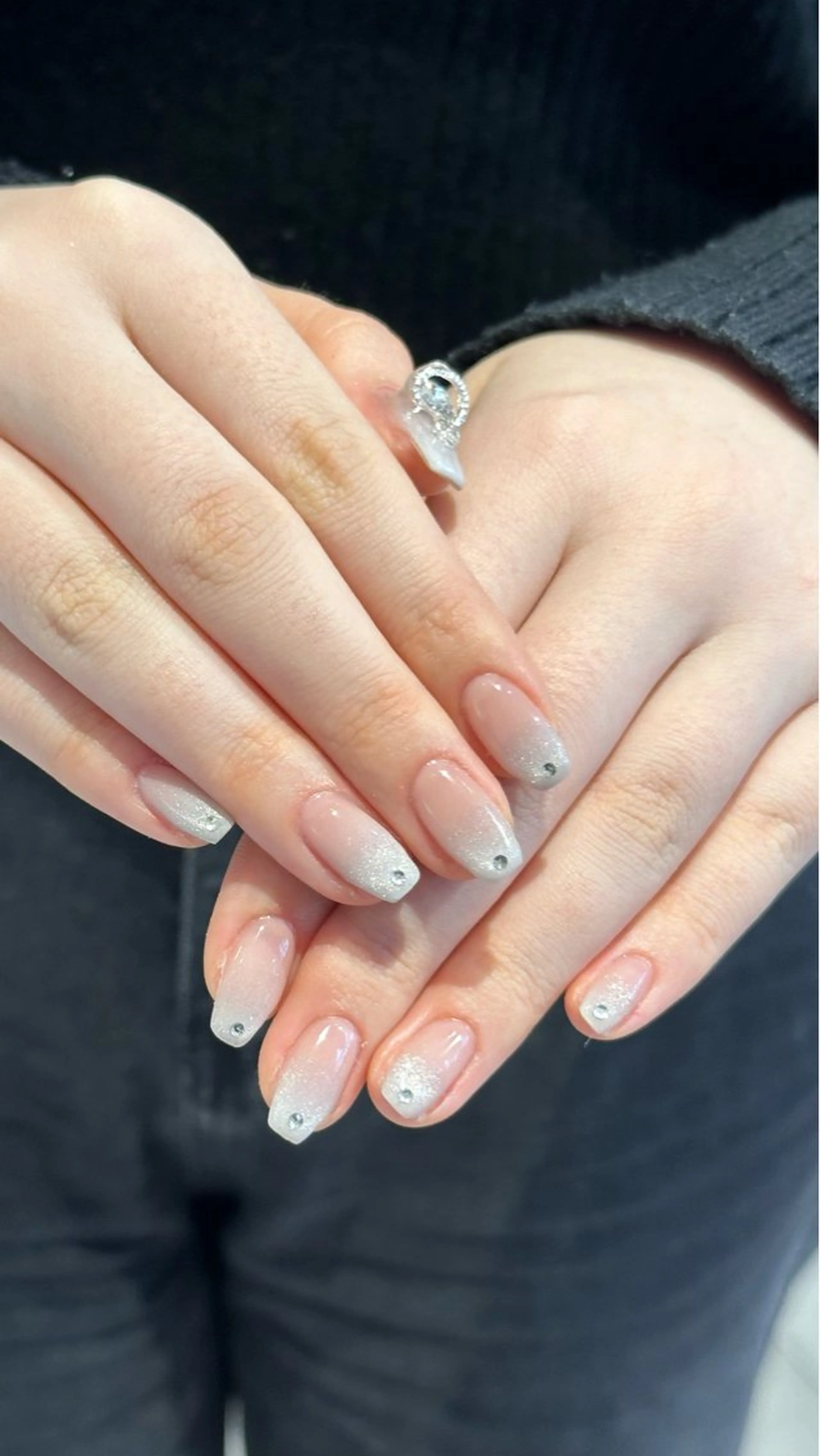 ネイル ハンドネイル 🎀韓国レイヤー特化 🎀ベージュ/ミクのヘアスタイル