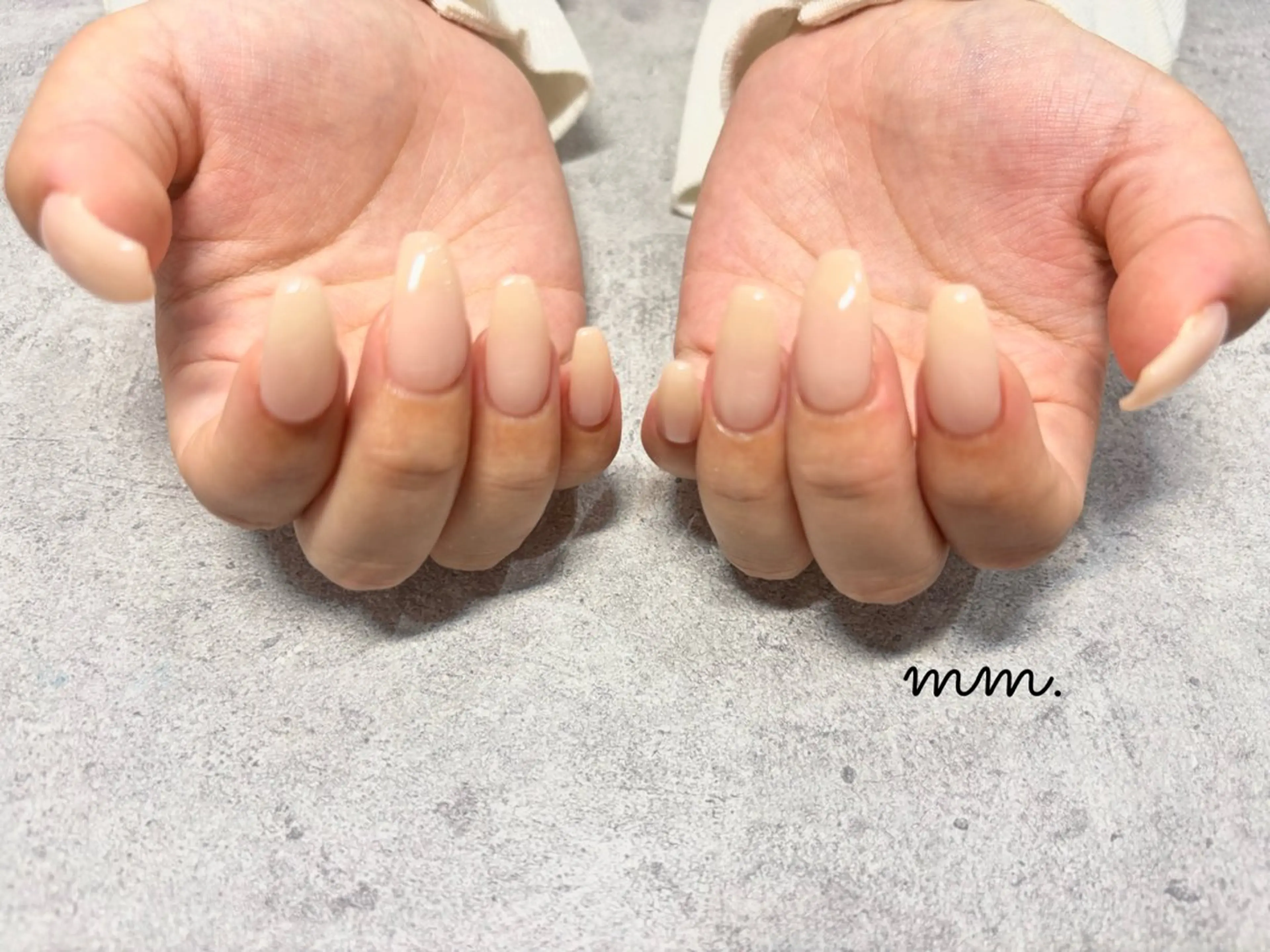 ネイル ワンカラーネイル ハンドネイル mm. ✨Ayuna✨のネイルデザイン