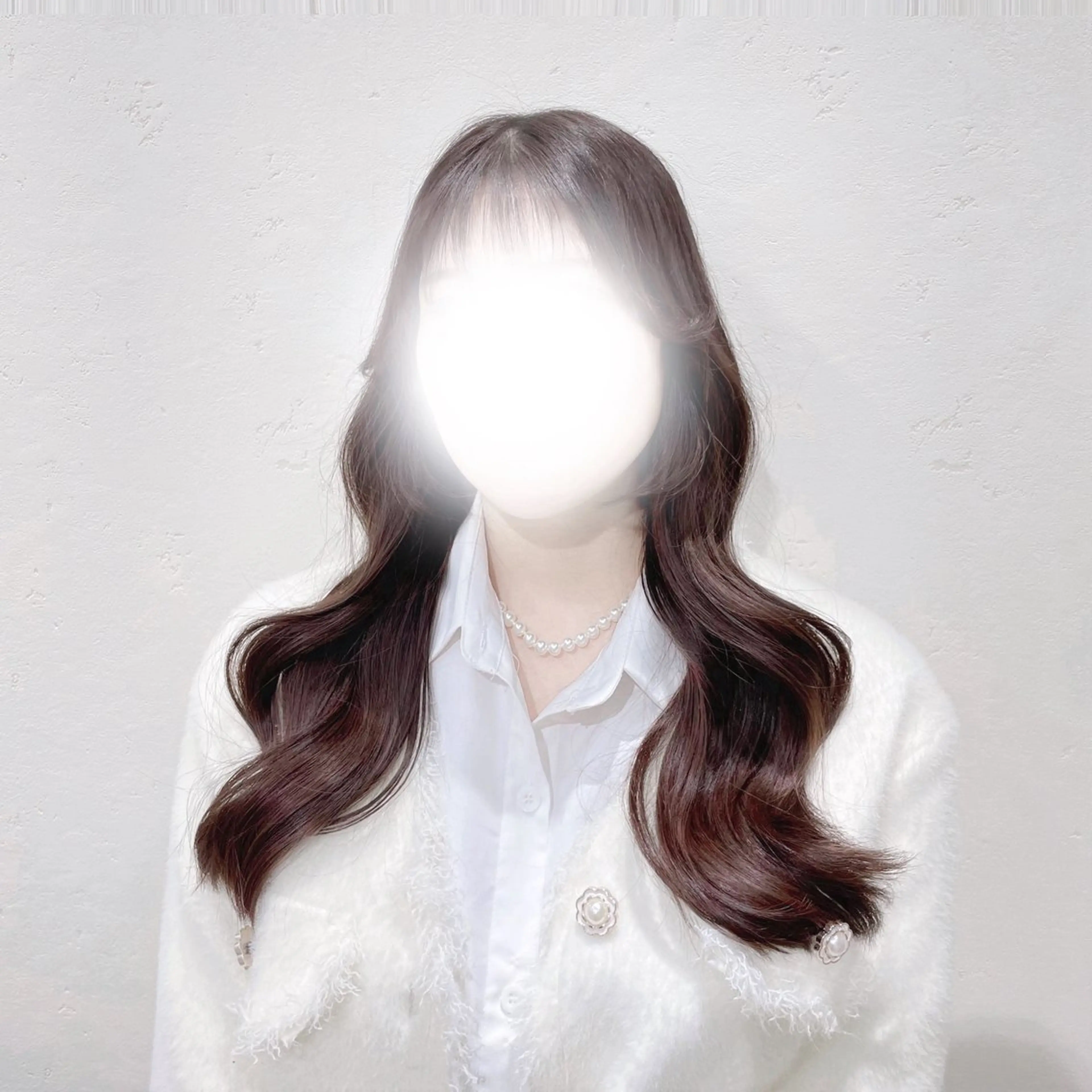 ロング カラー ブラウンカラー ピンクカラー ピンクブラウン カット ヘアカラー 渡辺 あいかのヘアスタイル