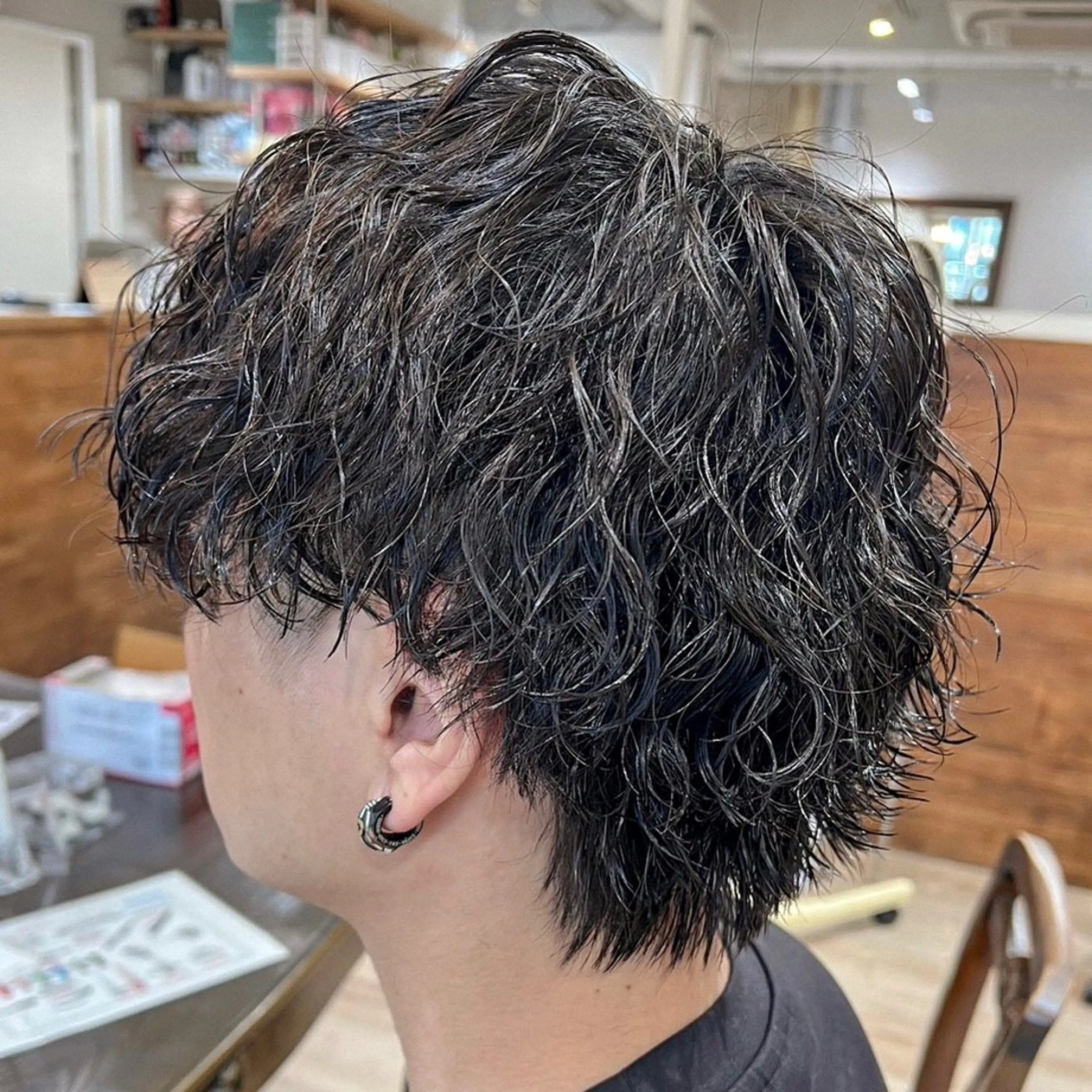 【女性目線で作るmen's パーマ👨🏽‍🦱🏆】メンズパーマの写真