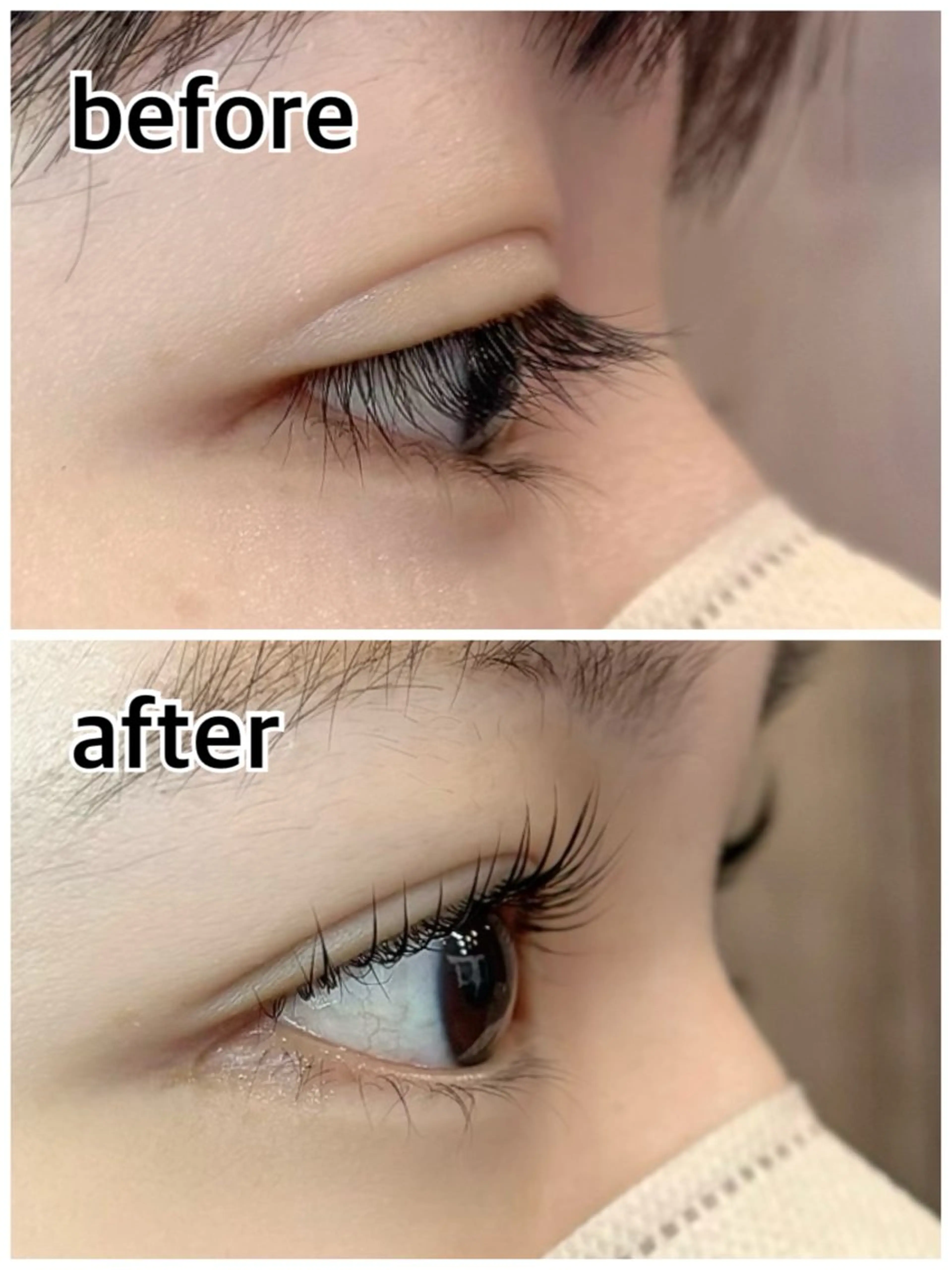 【上】パリジェンヌラッシュリフト(コーティング付き)　土日祝＋600円の写真