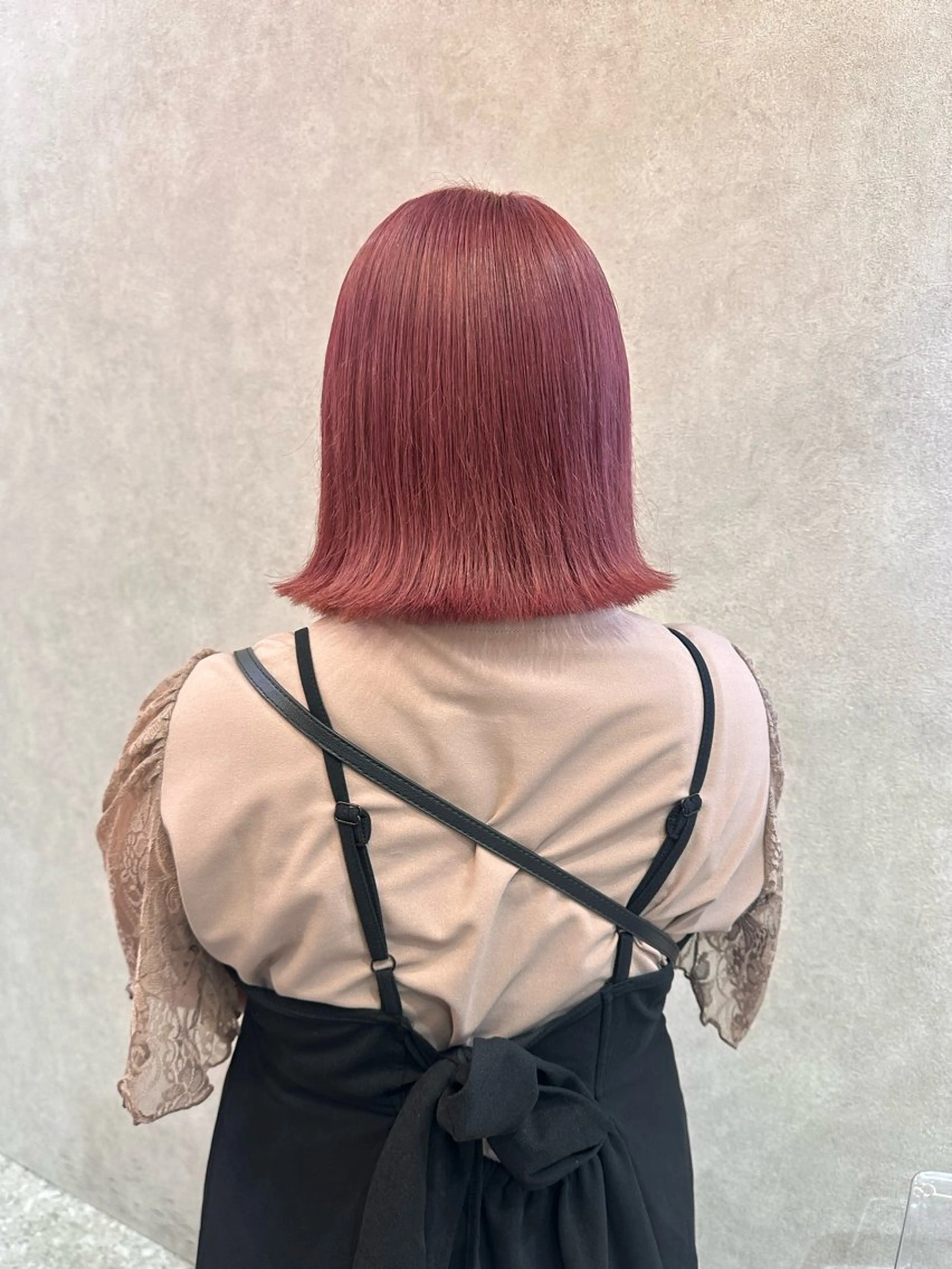 ミディアム カラー ヘアアレンジ ヘアカラー トリートメント yuuto🌈 冬の透け感カラーのヘアスタイル