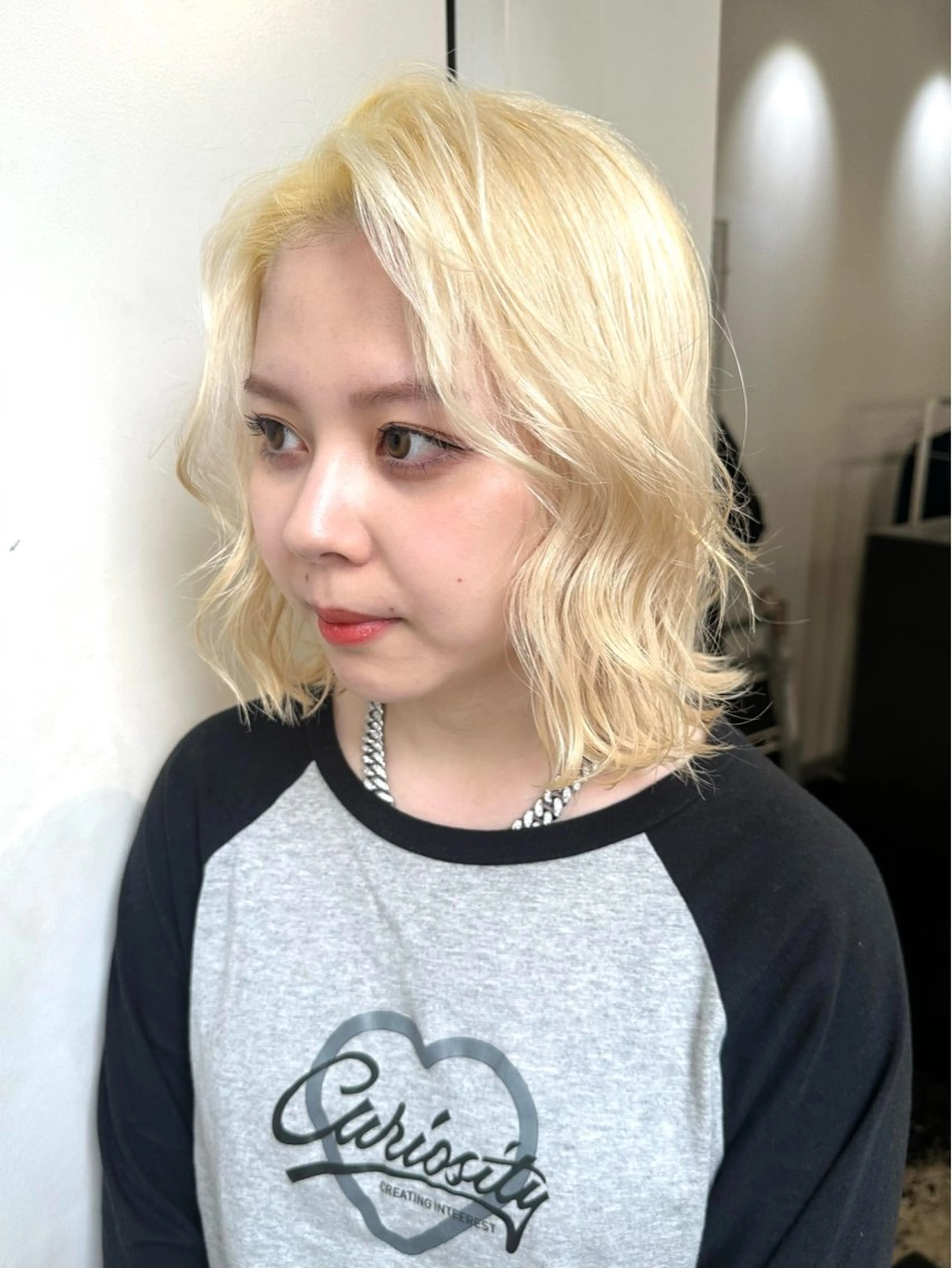 ミディアム カラー ヘアカラー トリートメント レイヤーカット/艶髪 ✨💭KIRARIのヘアスタイル