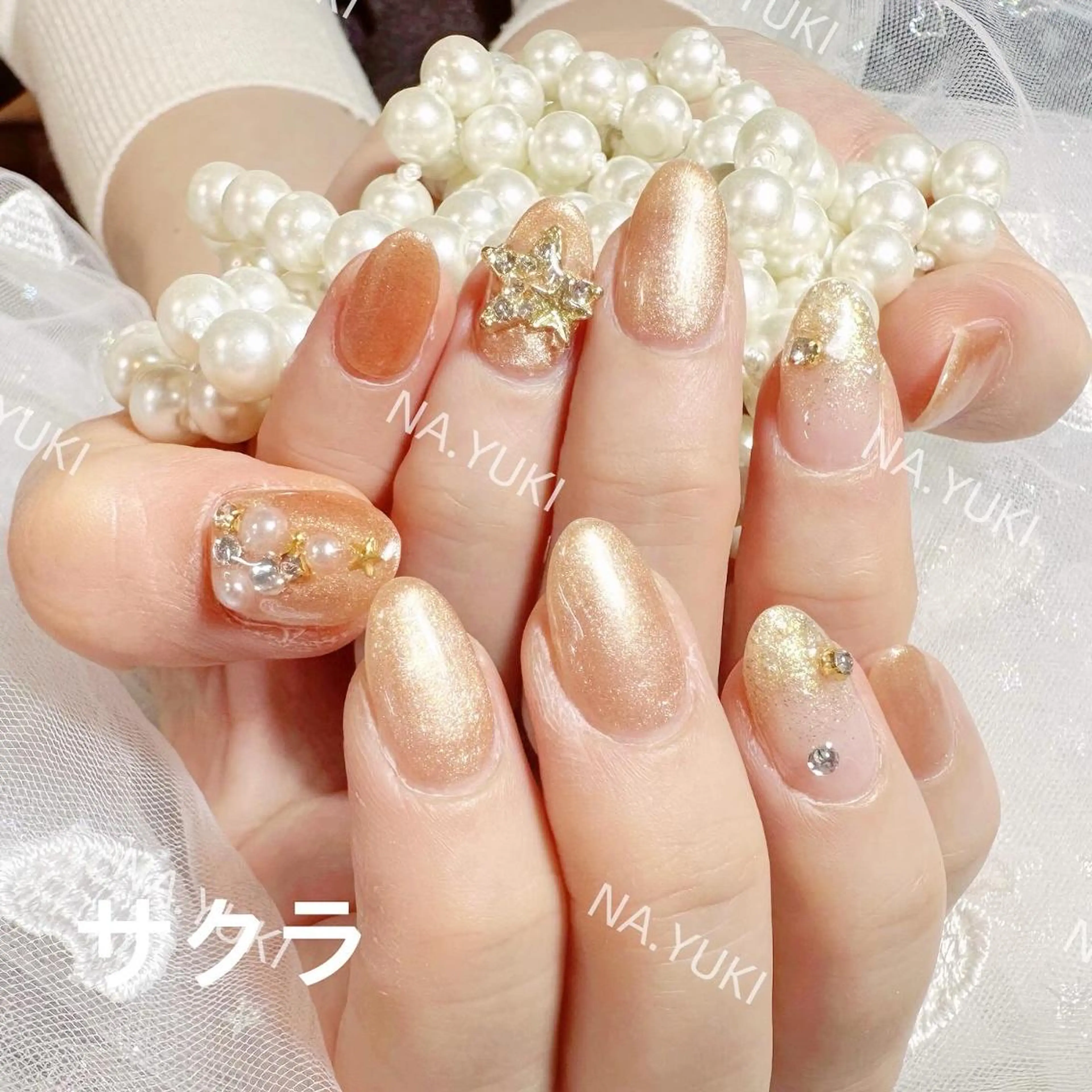 ネイル ハンドネイル ハンドケア YUKI 💗 渋谷店のネイルデザイン