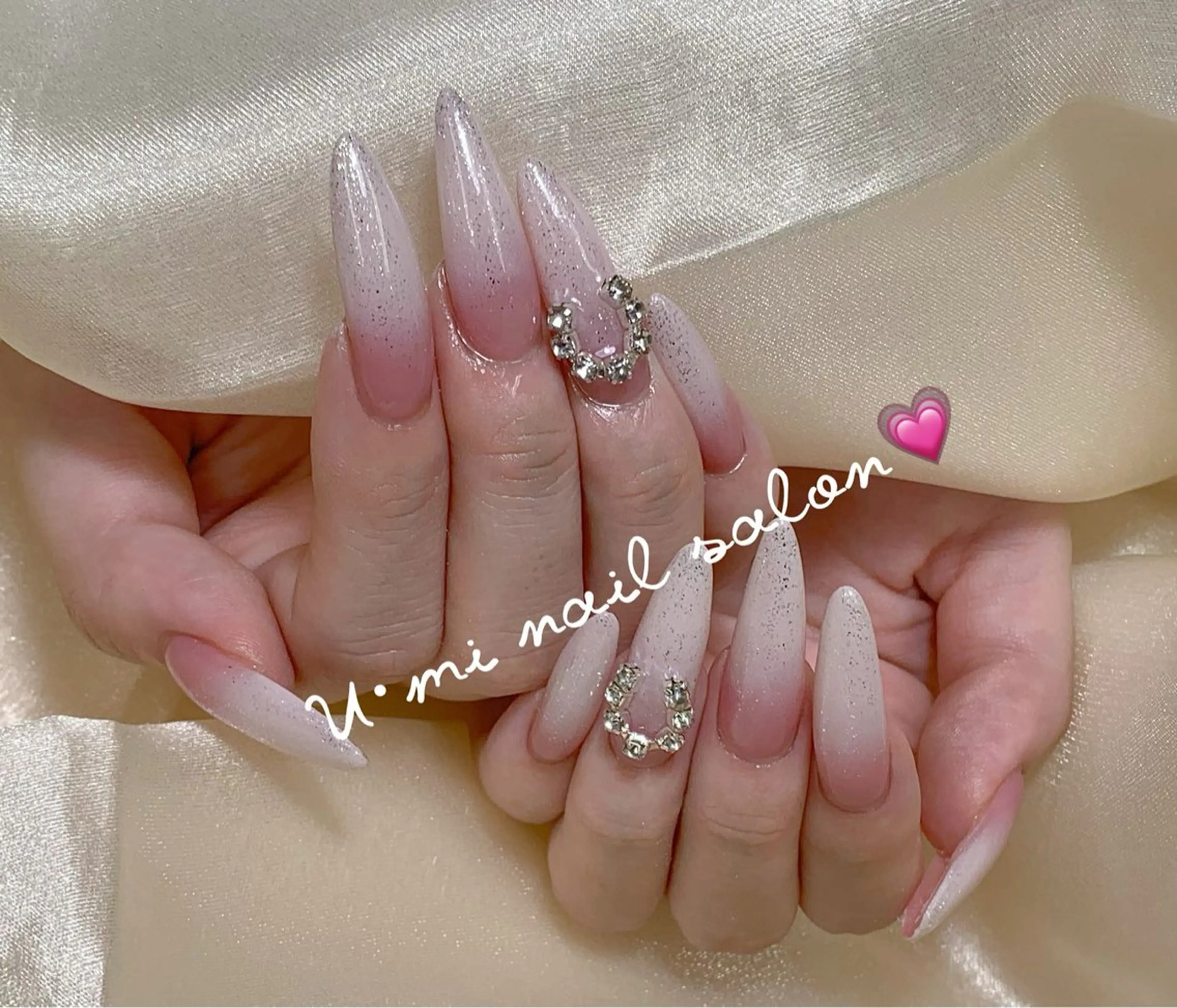 ネイル 持ち込み ハンドネイル Ｕ·Mi nail salon所属・u・mi  上野御徒町パラジェルのネイルデザイン