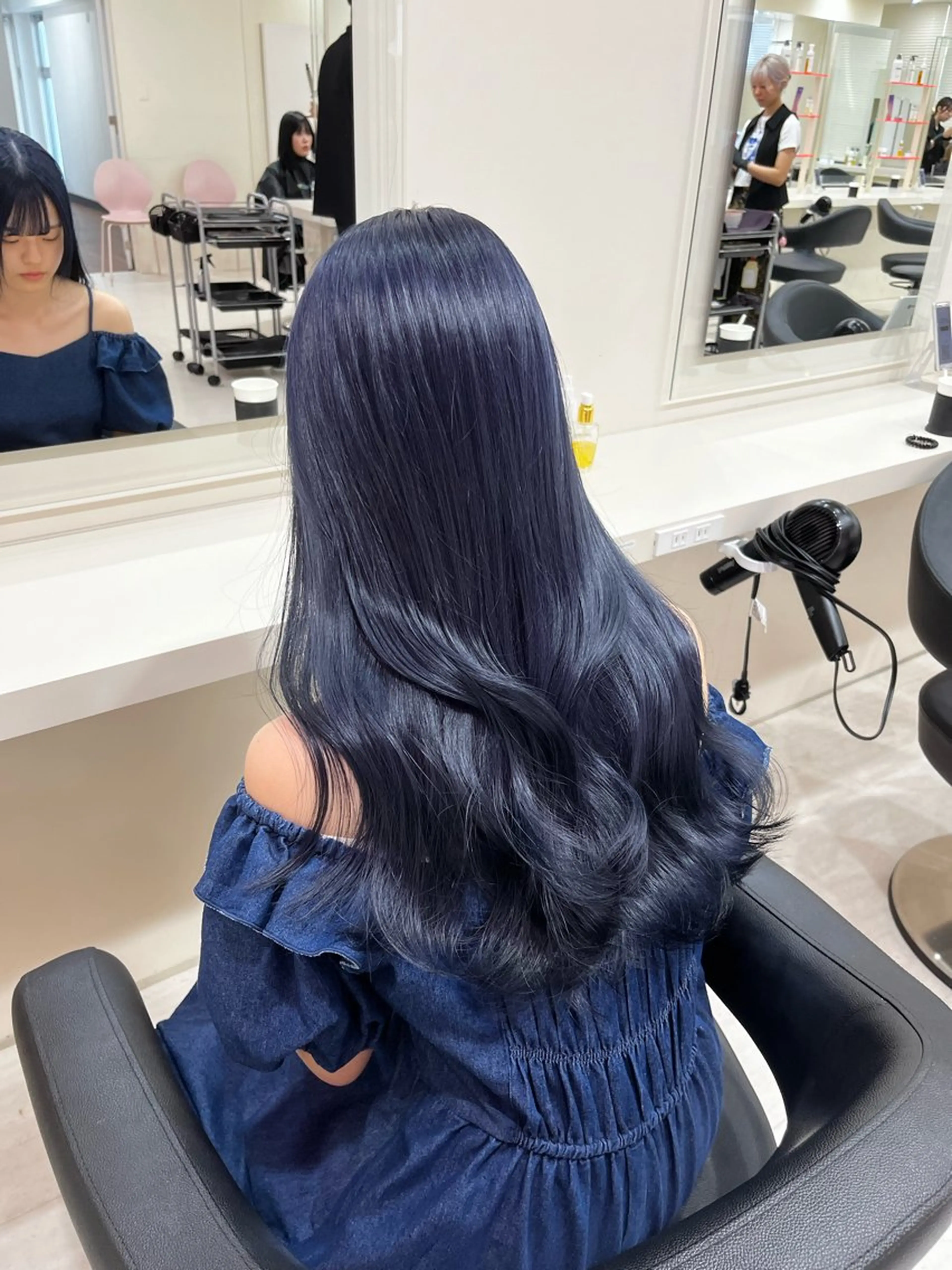 セミロング カラー ヘアカラー 💟RINNA 艶カラー💟のヘアスタイル