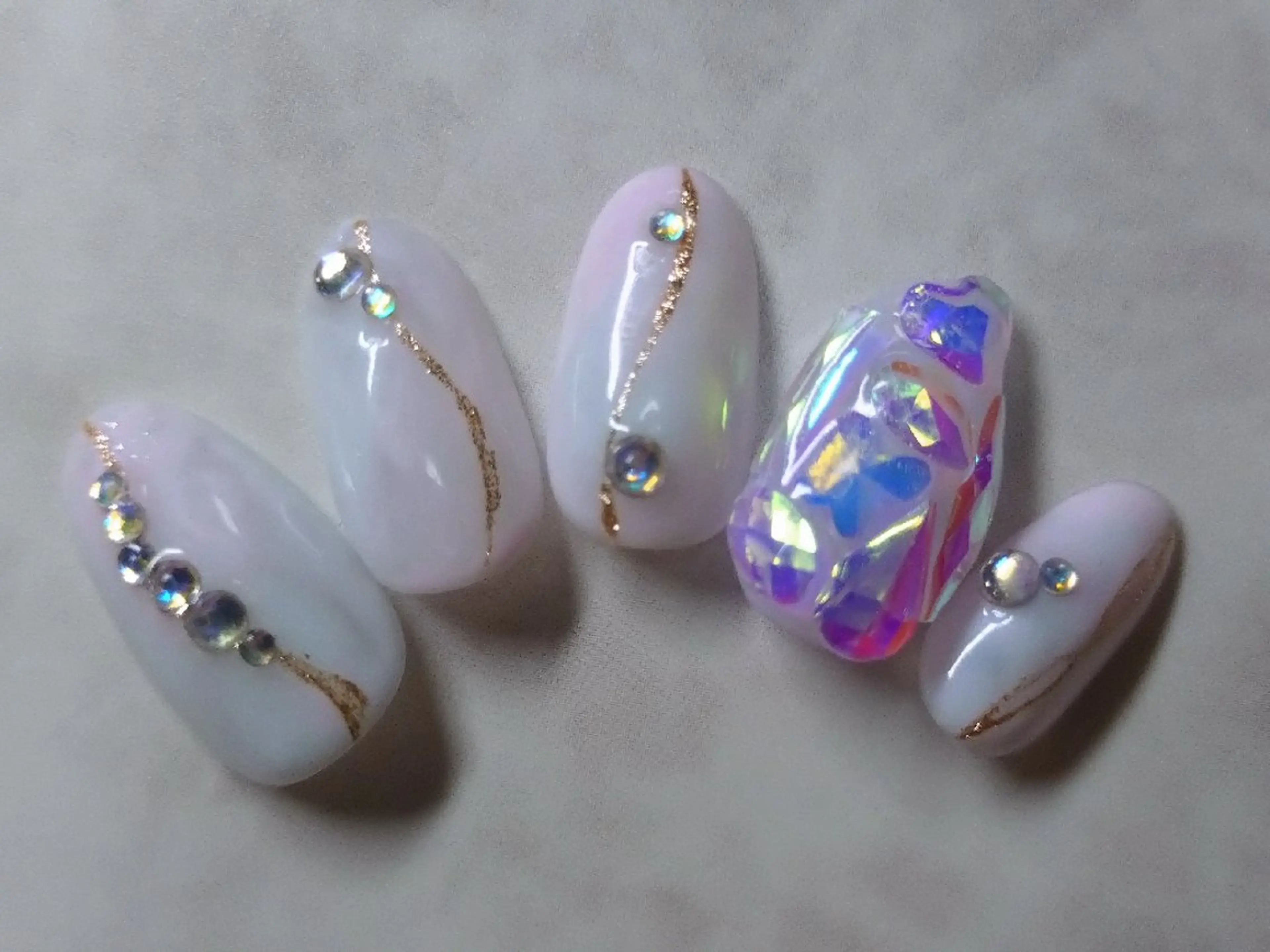 ネイル ハンドネイル AG nail 〚　yuka　〛のネイルデザイン