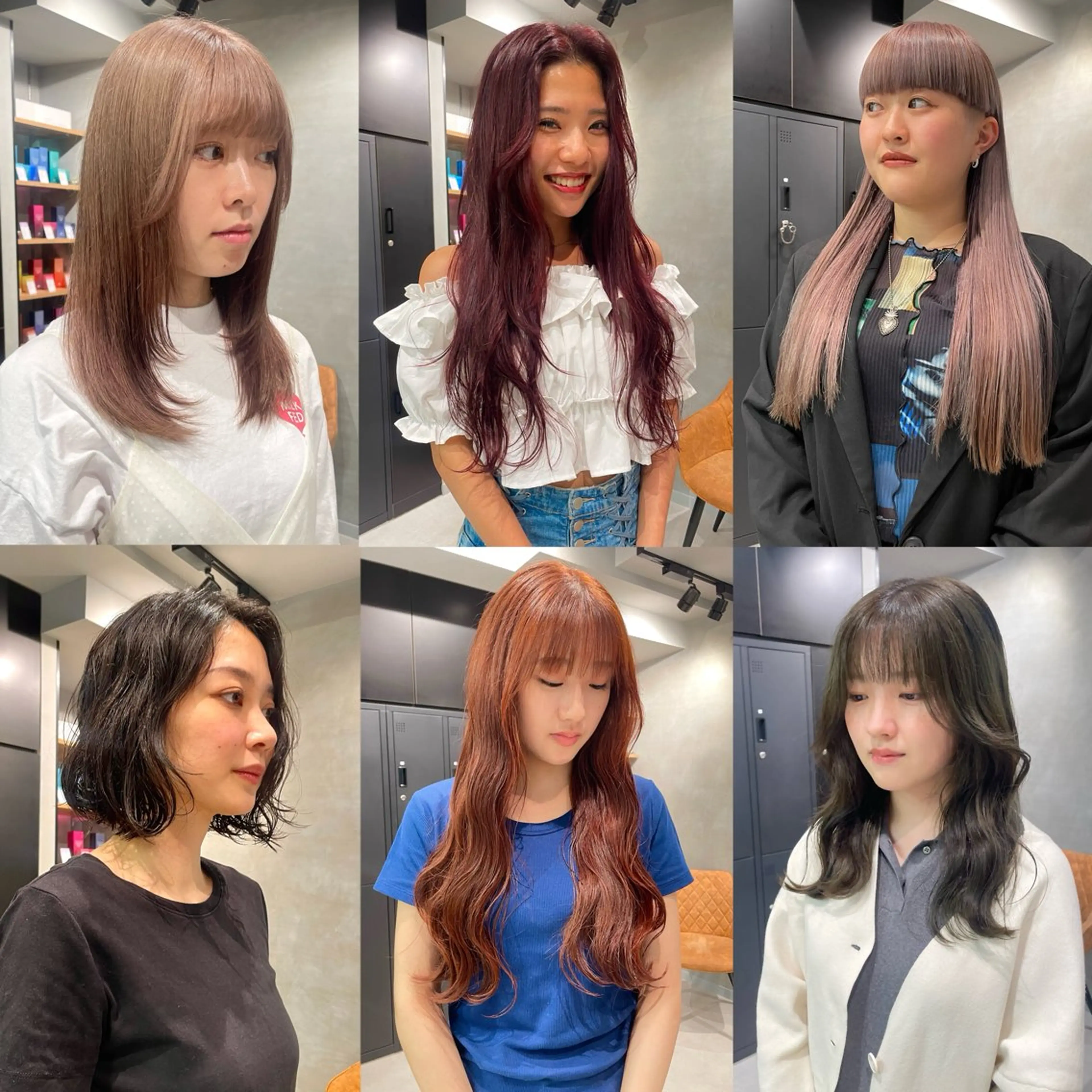 暖色レイヤー 🥀REIRIのヘアスタイル