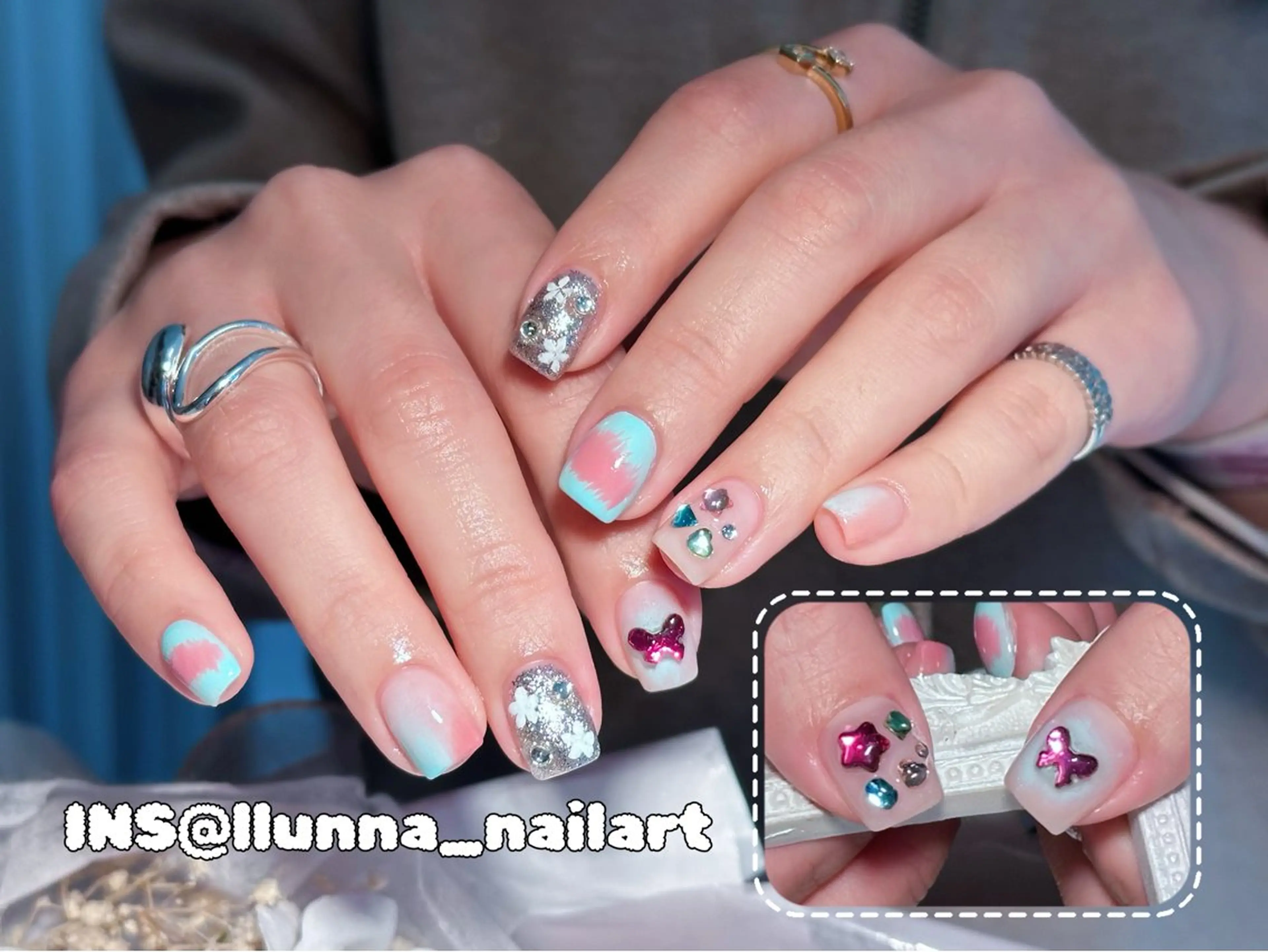 ネイル ハンドネイル Cleopatra  Nail Salon所属・Cleopatra ♡ルナのネイルデザイン