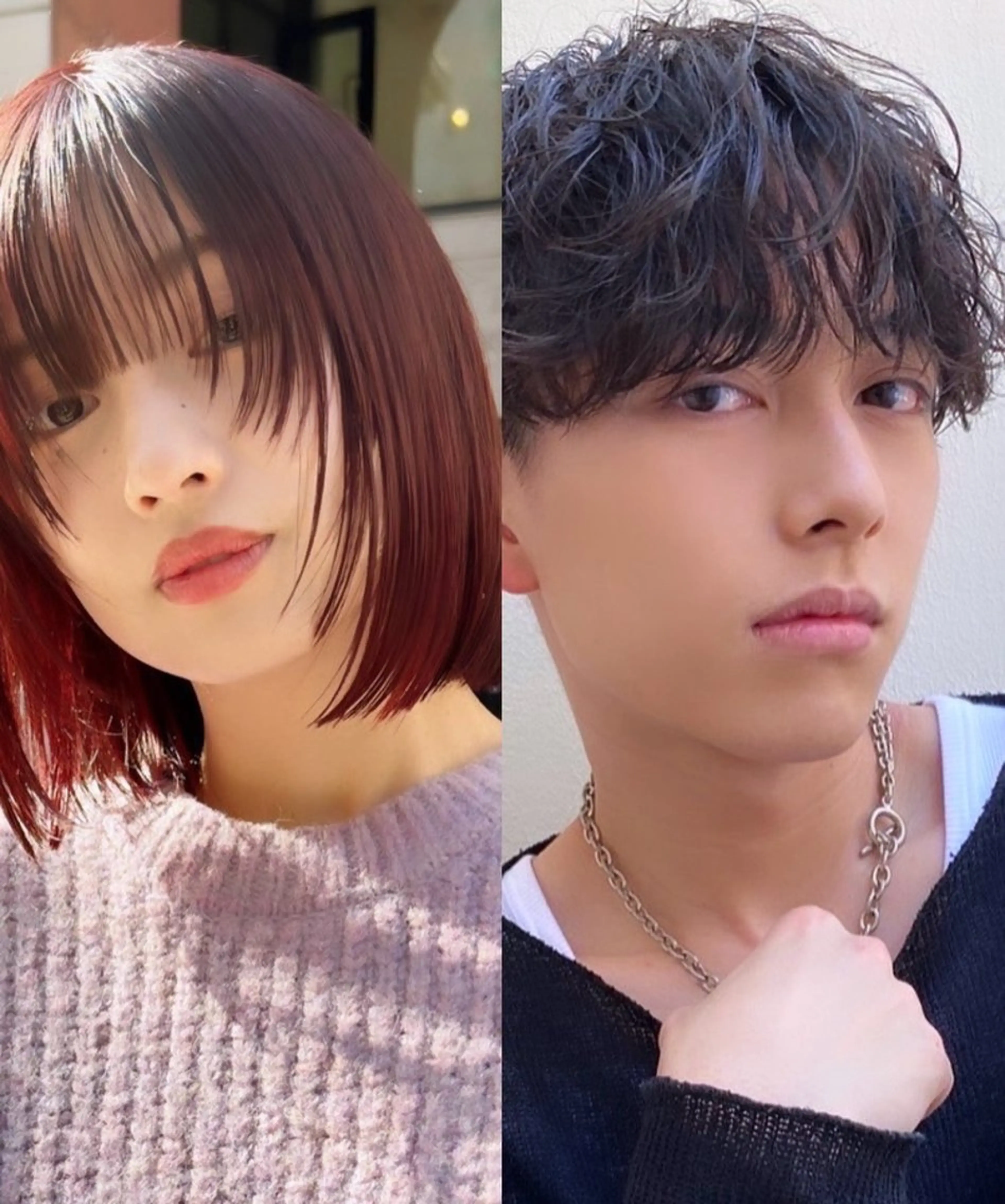 セミロング メンズ 💎髪質改善/艶カラ ー🌟加藤陸🌟のヘアスタイル