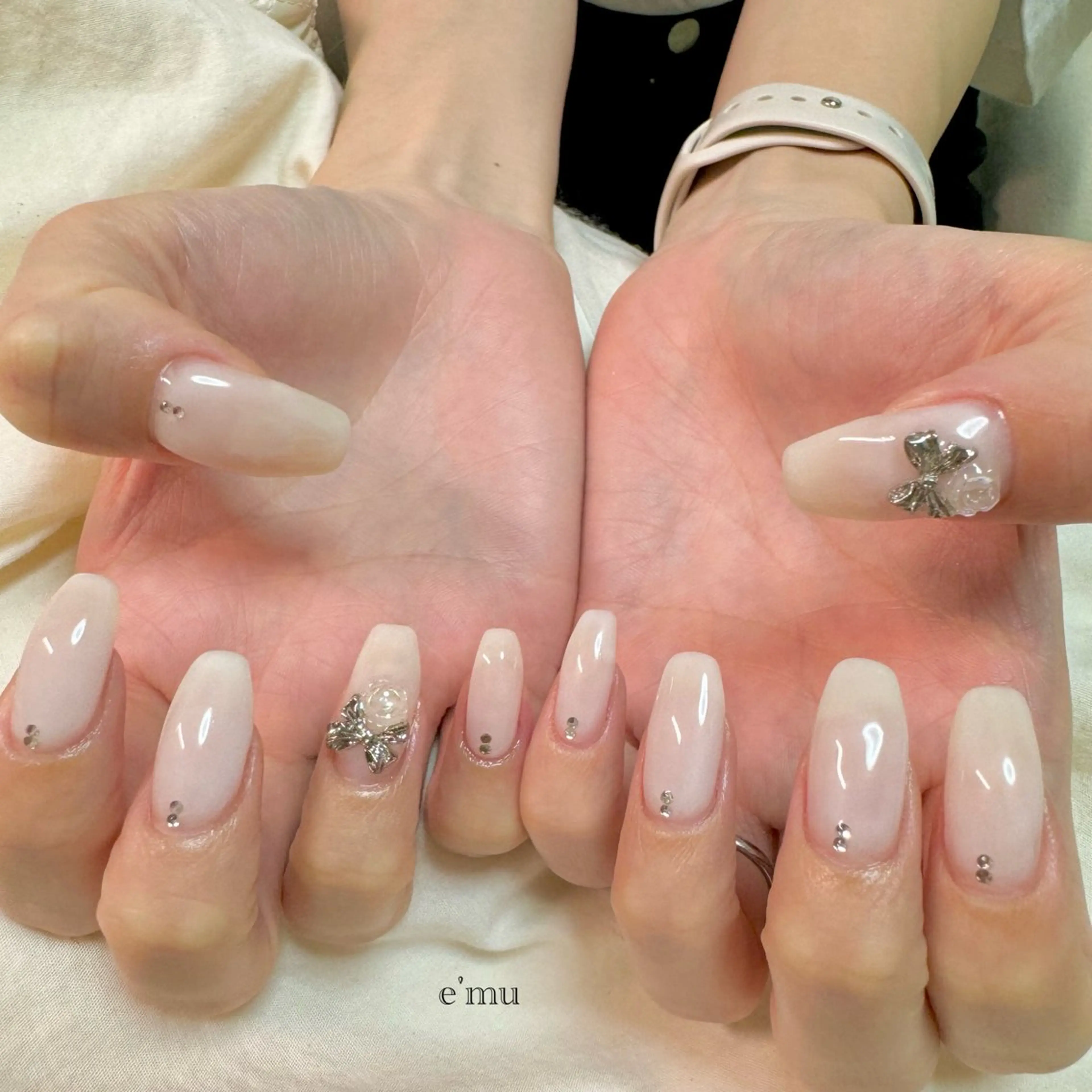 ネイル ハンドネイル nail salon e'mu💐のネイルデザイン