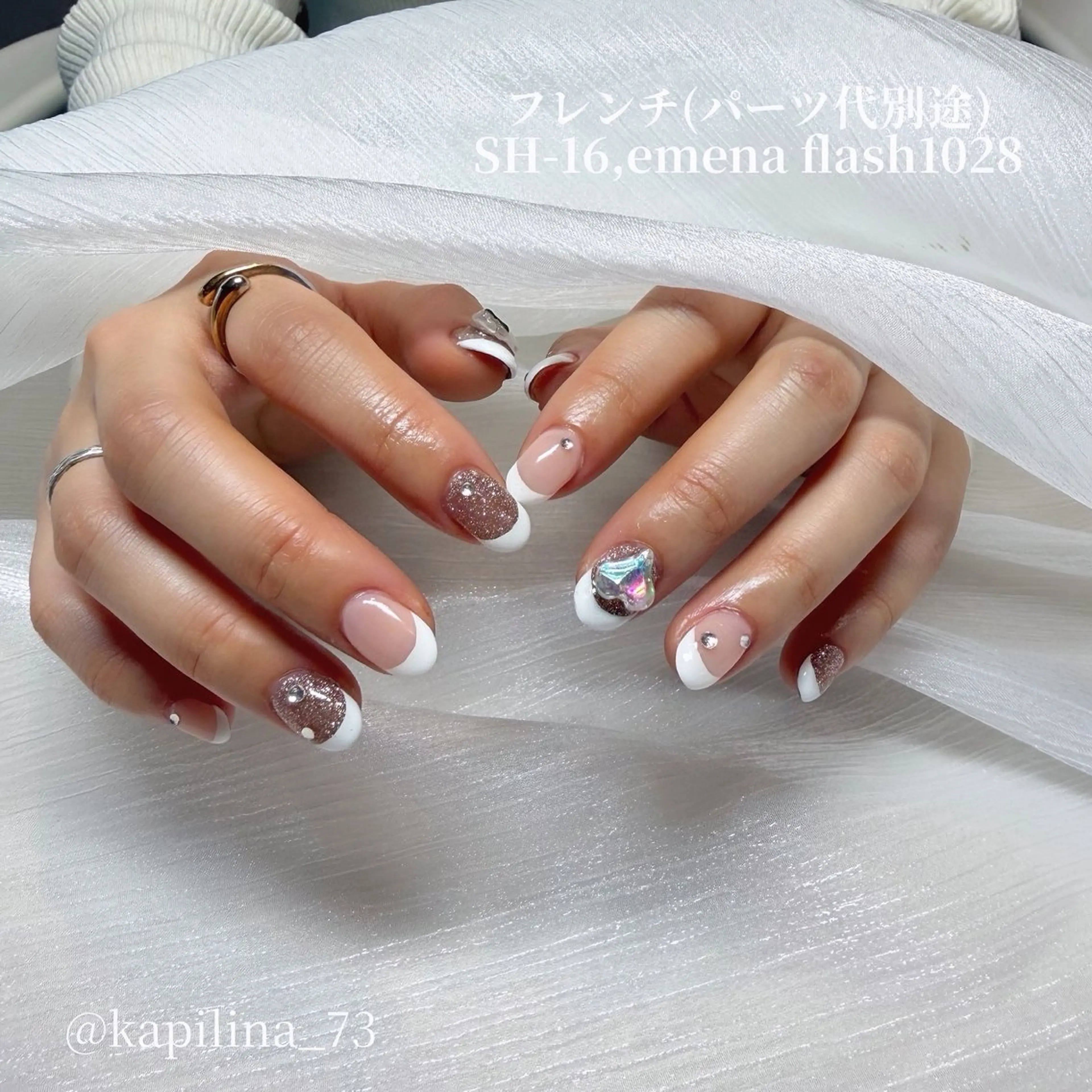 ネイル ハンドネイル Nailsalon Ka pilina所属・Ka pilina MOMOのネイルデザイン