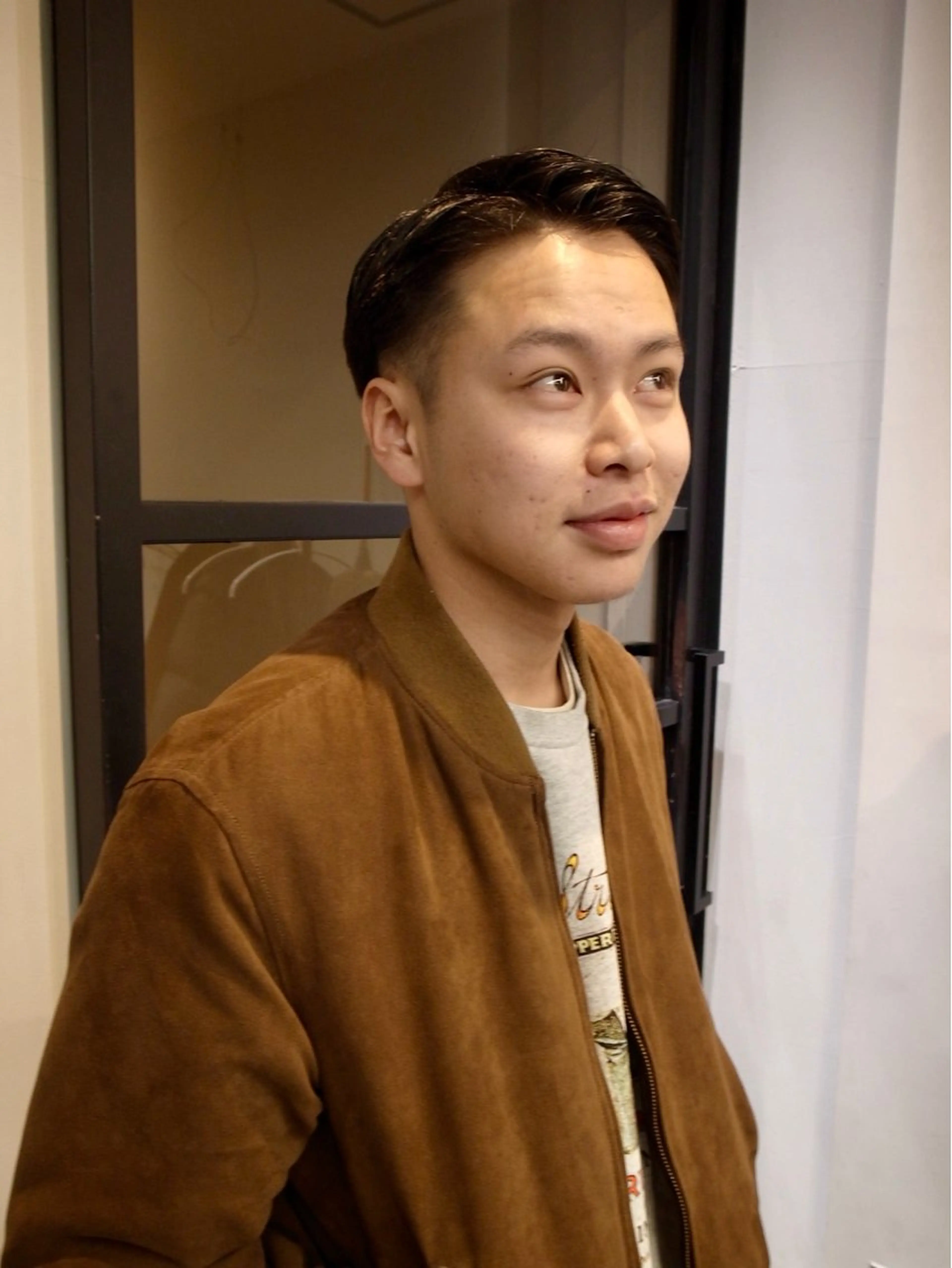 メンズ ボブ ロングモデル shoのヘアスタイル