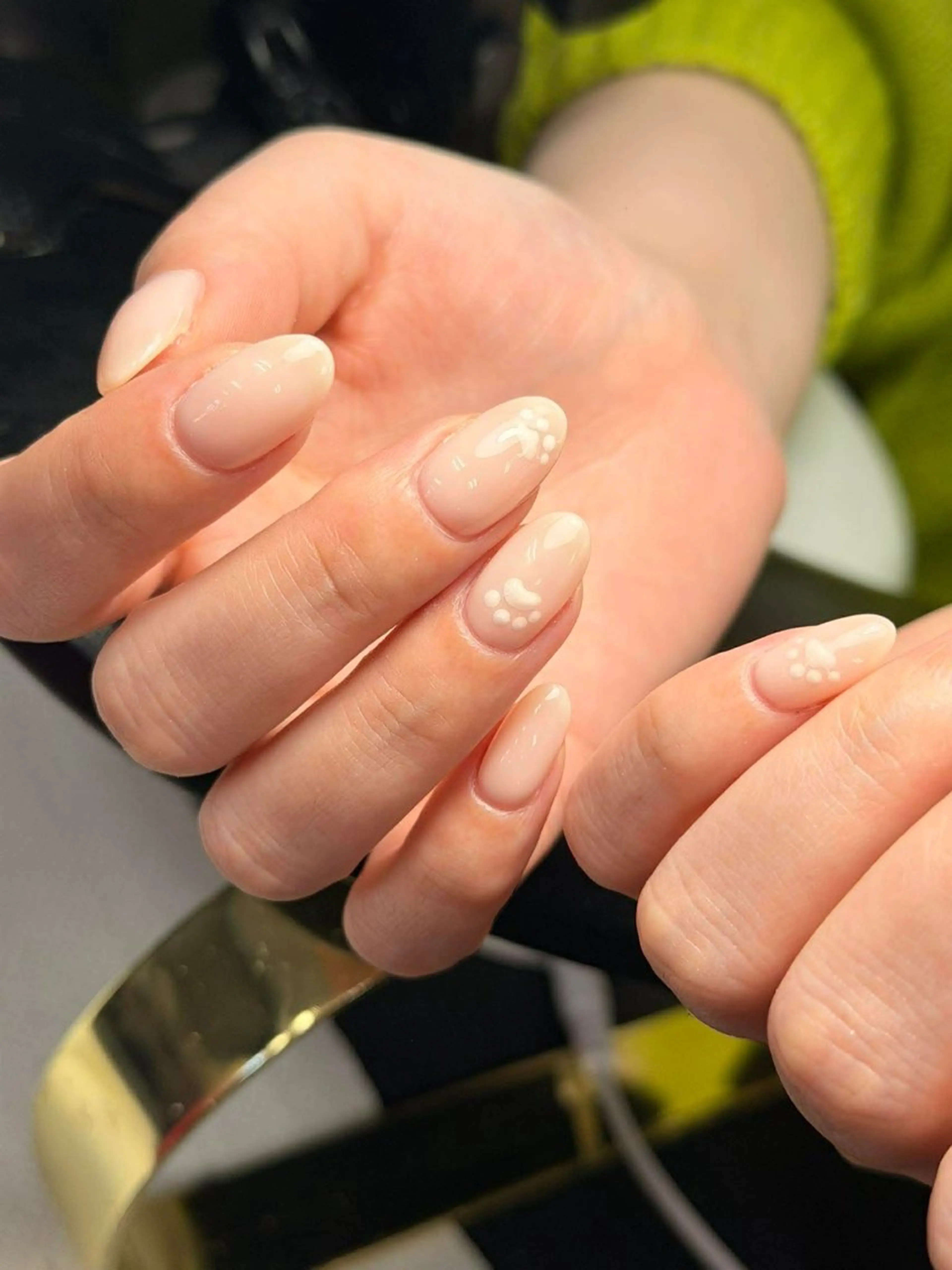 ネイル 韓国ネイル 持ち込み ニュアンスネイル ネイルチップ 冬ネイル RINN ANA.CHUOのネイルデザイン