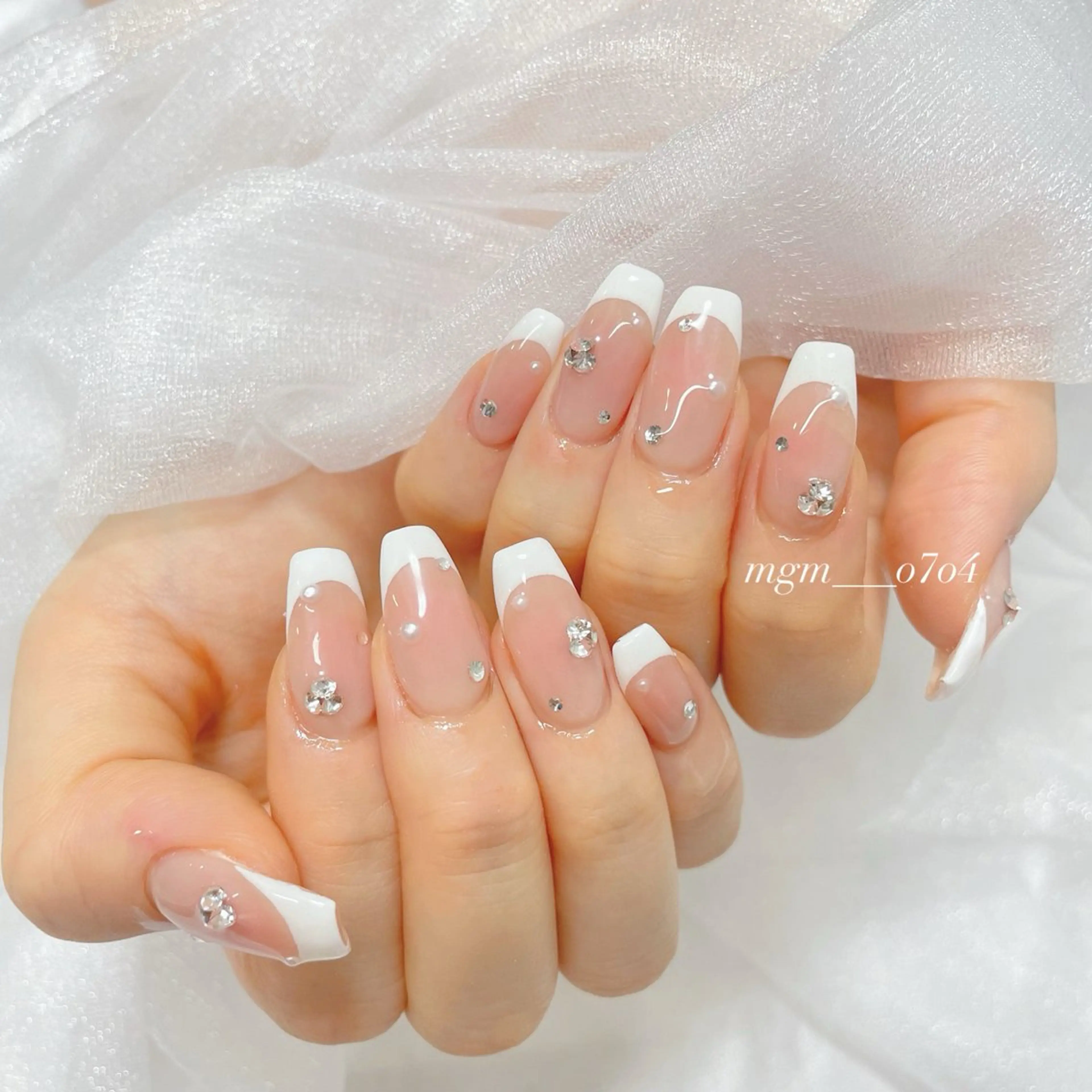 ネイル ハンドネイル ハンドケア MoON...❤︎ MeGuのネイルデザイン