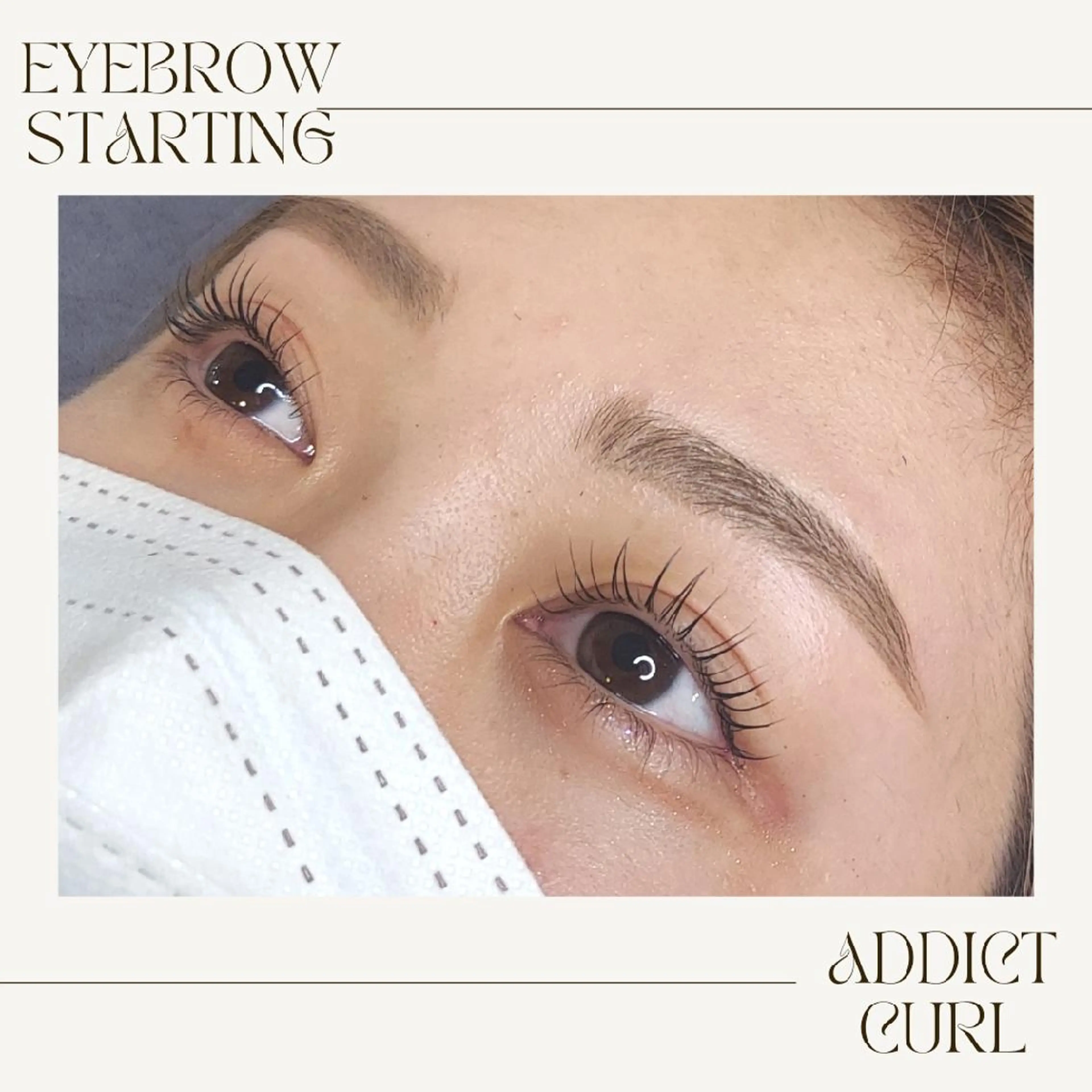 アイブロウ マツエク・マツパ マツパ U_la所属・U_la [ウーラ] 片岡の眉毛・アイブロウイメージ