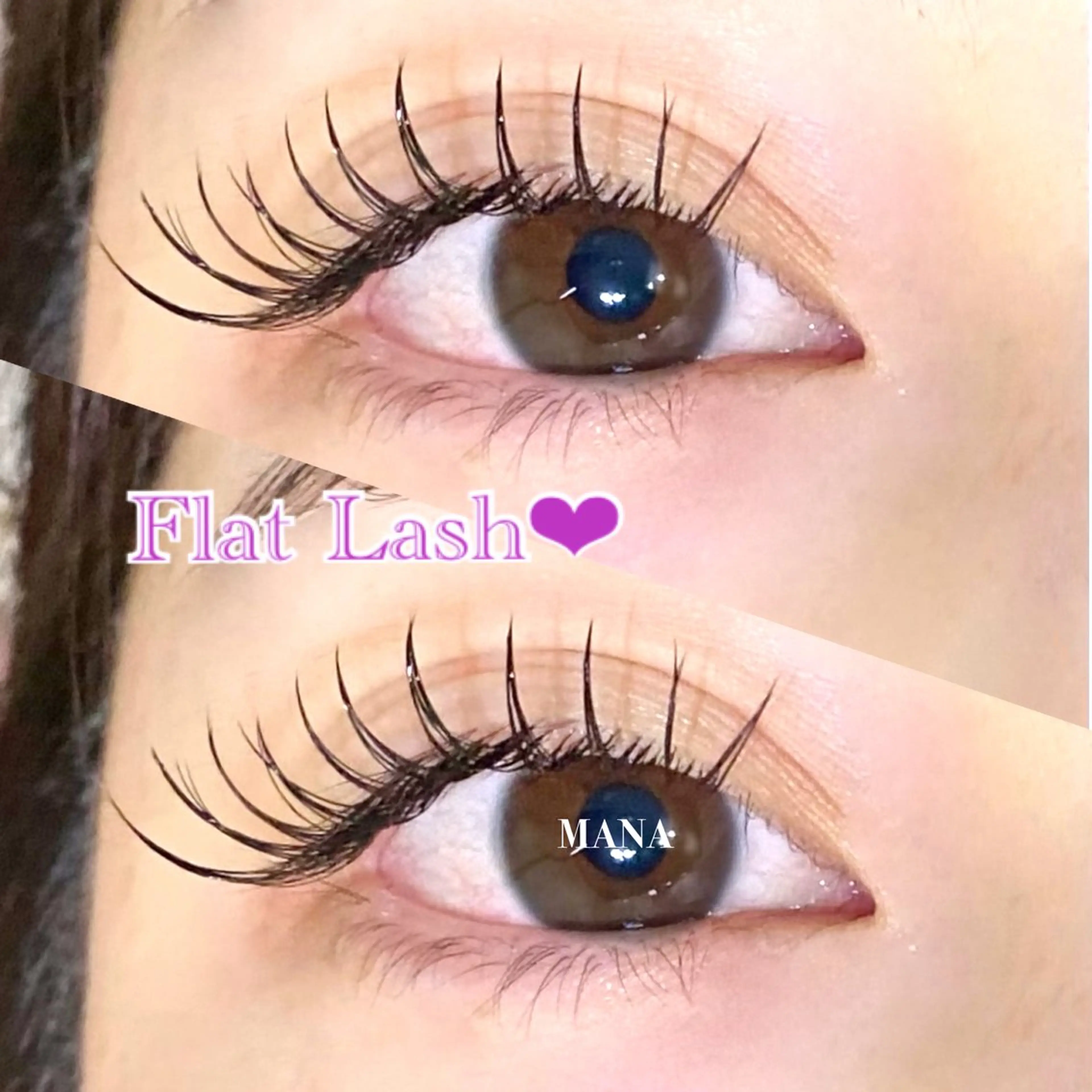 マツエク・マツパ フラットラッシュ ツメイク船橋店★ manamiのマツエク・マツパデザイン