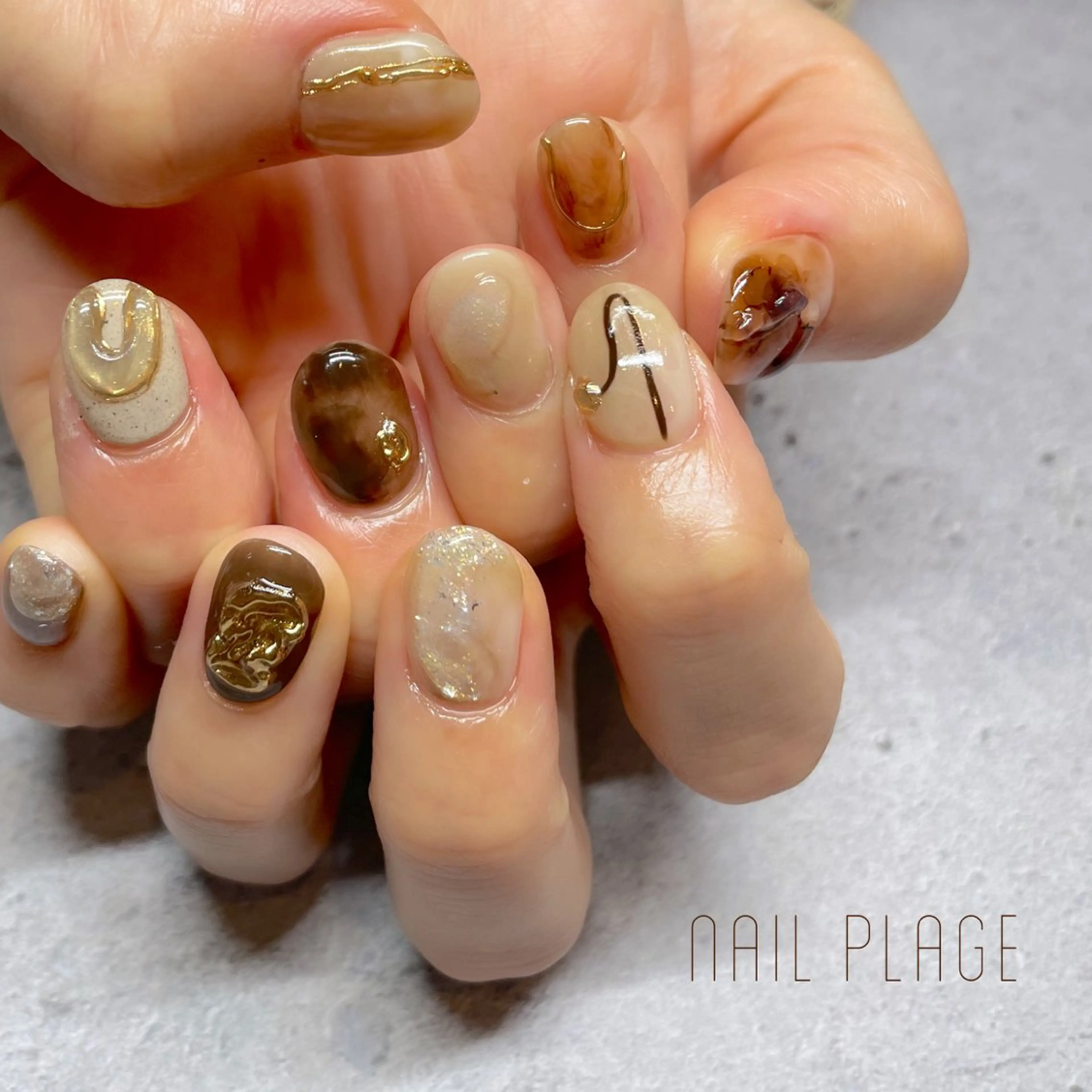 ネイル nail Plage Imai kanaのネイルデザイン