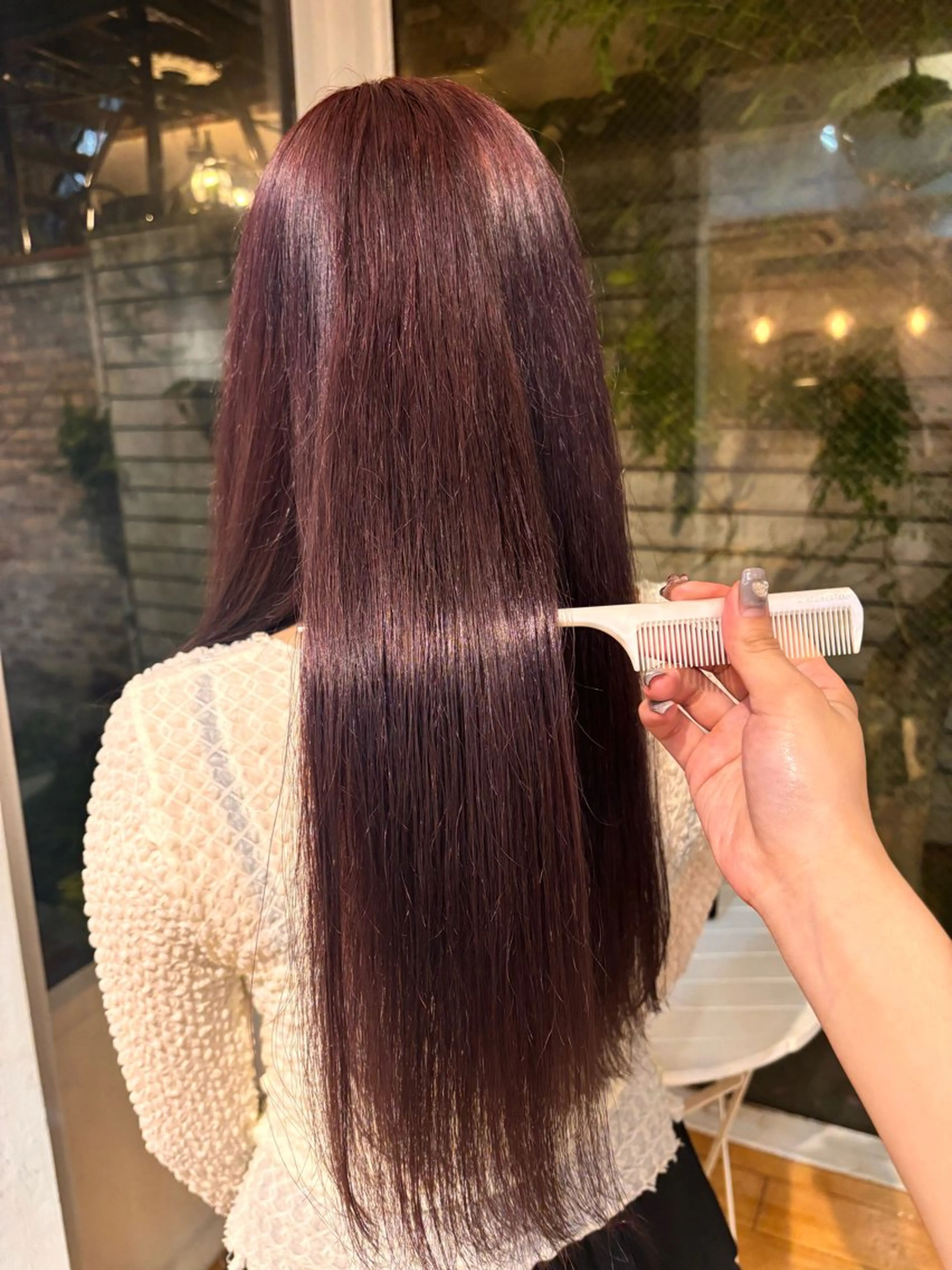 ロング カラー Uil所属・ながこ /透明感カラーのヘアスタイル