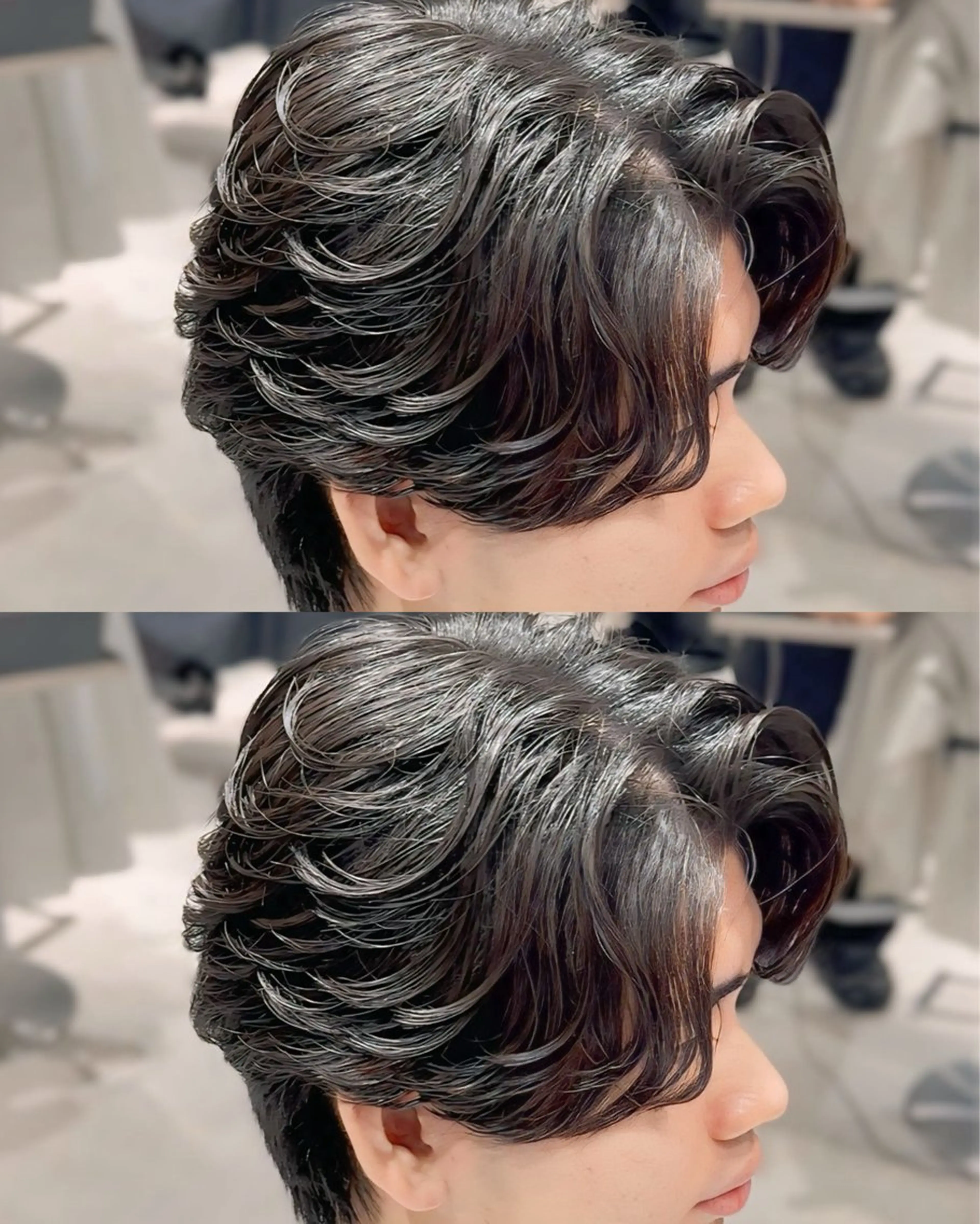 ショート パーマ メンズ フェザーパーマ メンズパーマ カット パーマ 🍀メンズパーマ職人 池袋🍀Yuraのヘアスタイル