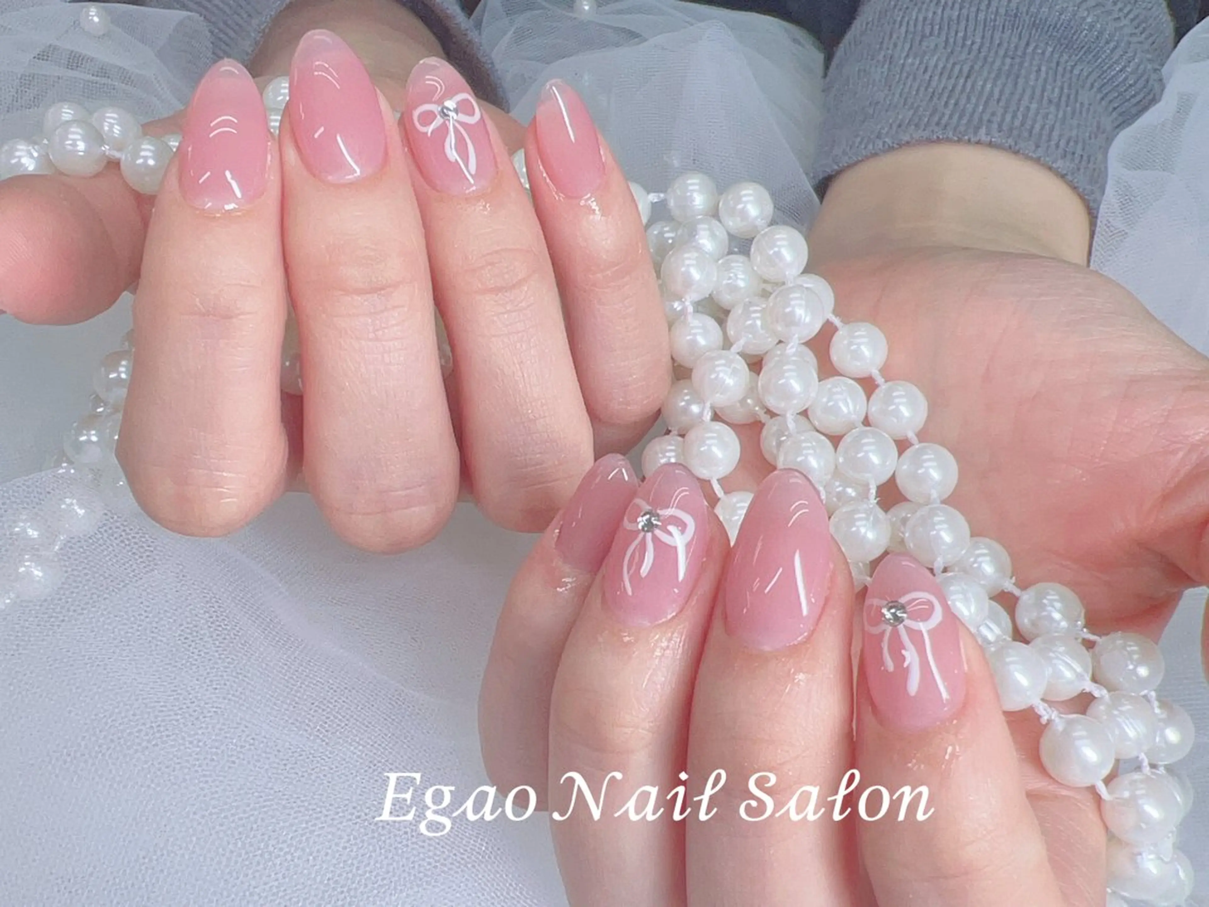 ネイル アートネイル フットネイル フレンチネイル ジェルネイル グラデーション ハンドネイル Egao Nail Salonのネイルデザイン
