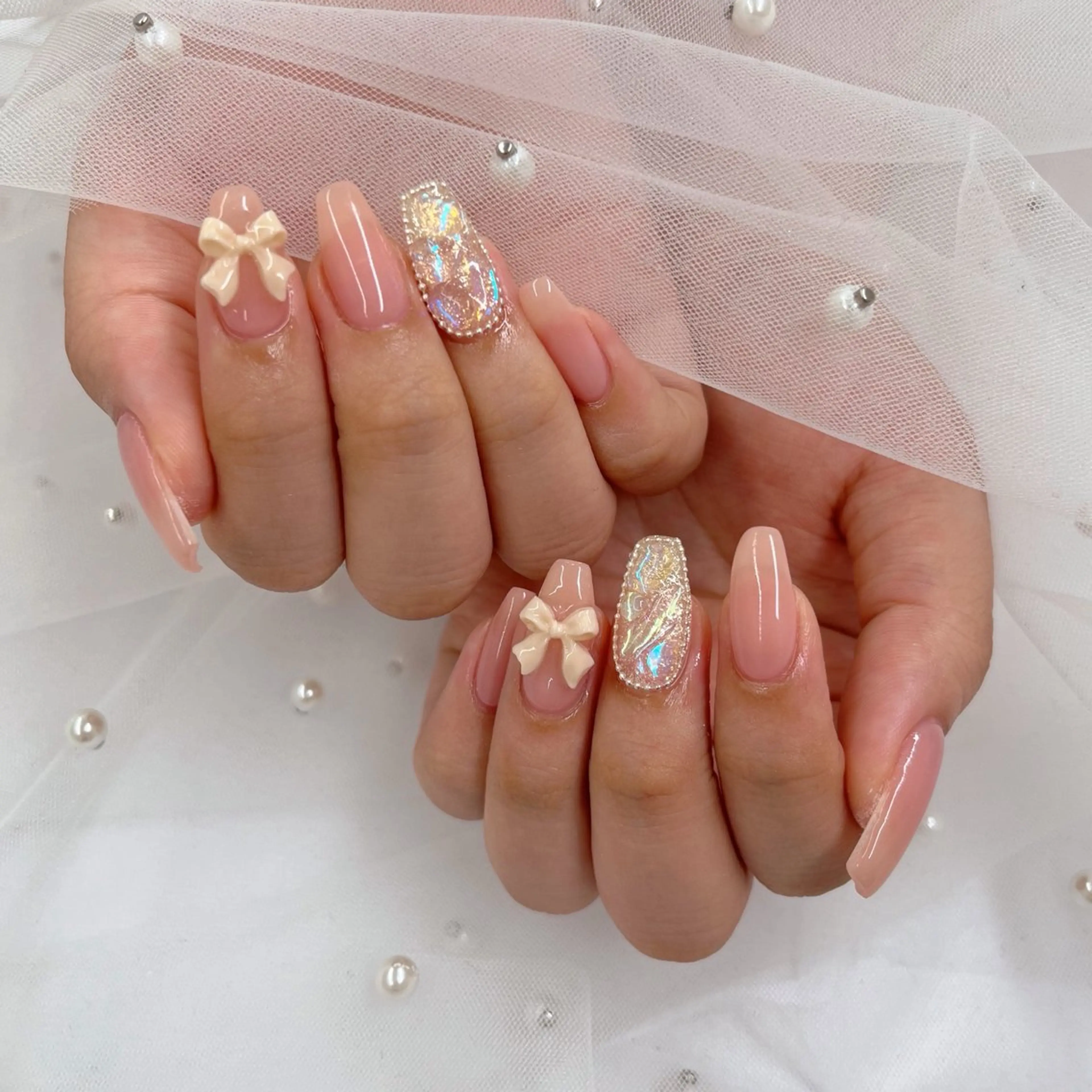 ネイル アーサスヘア水戸店所属・木村 奈々沙のネイルデザイン