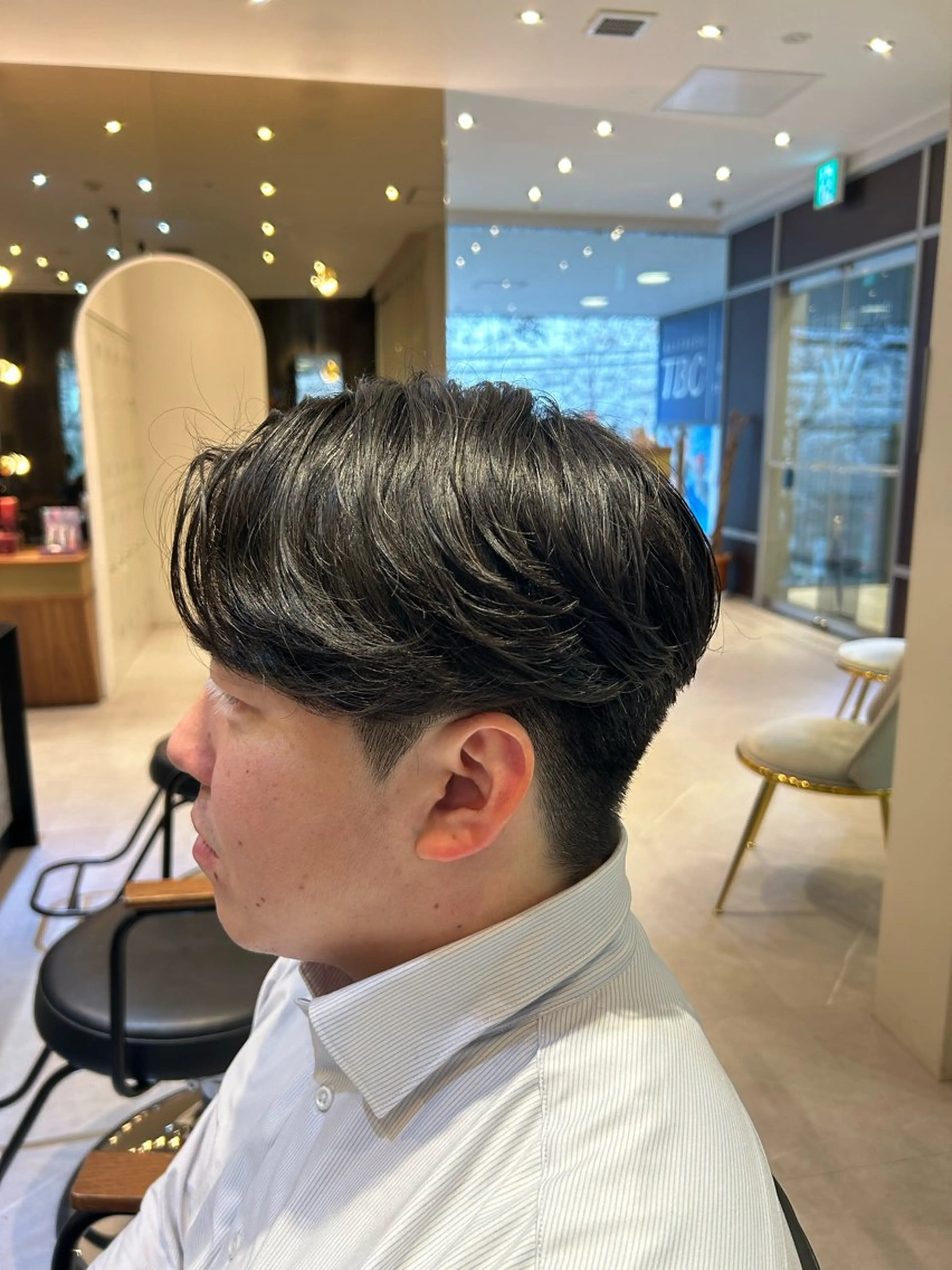 パーマ ヘアアレンジ メンズ カルマパーマ メンズパーマ カット パーマ 縮毛矯正/カット/ 韓国ヘア/蛯原🍤のヘアスタイル