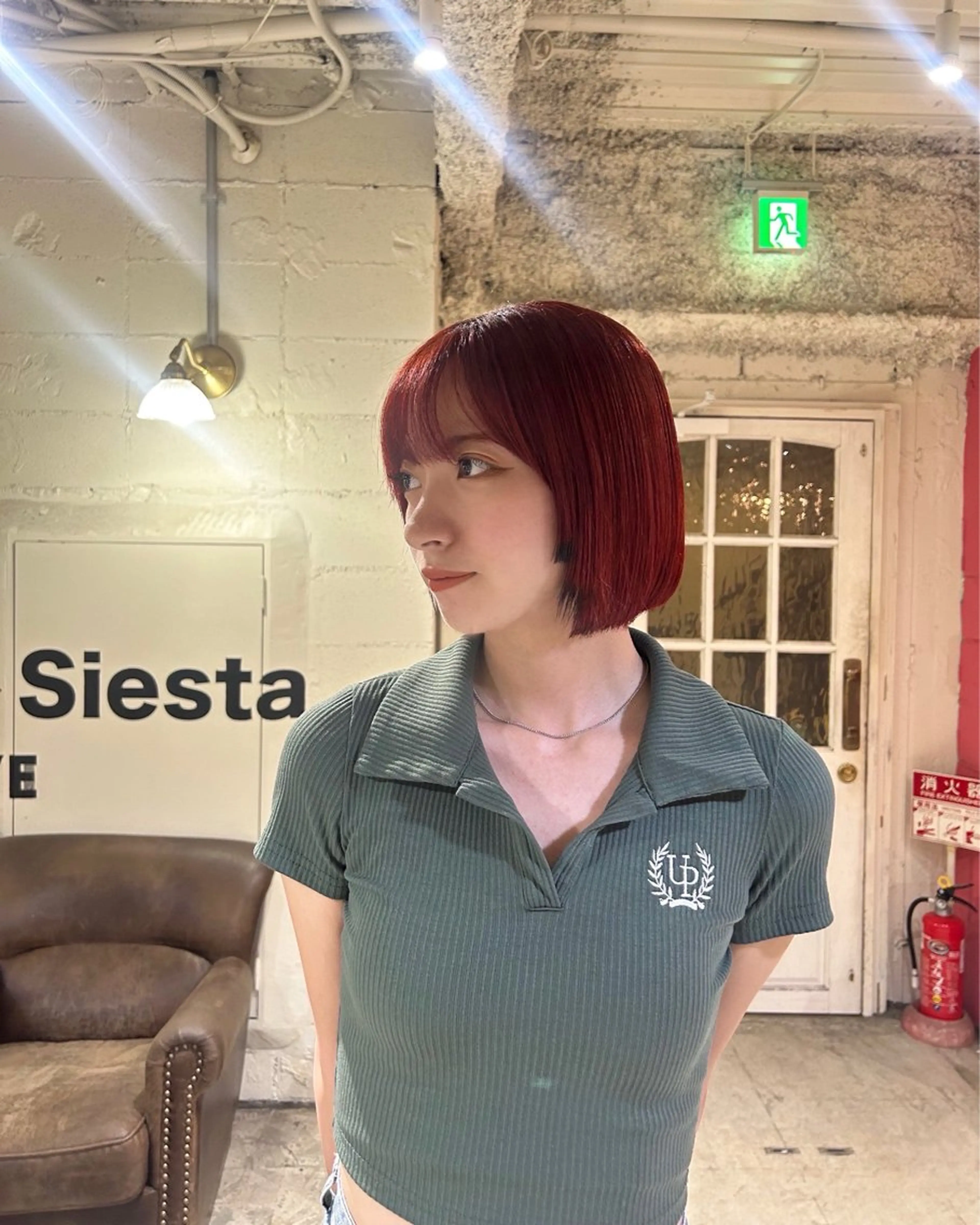 ショート カラー ヘアカラー トリートメント ☁️透明感カラー☁️ Reikaのヘアスタイル