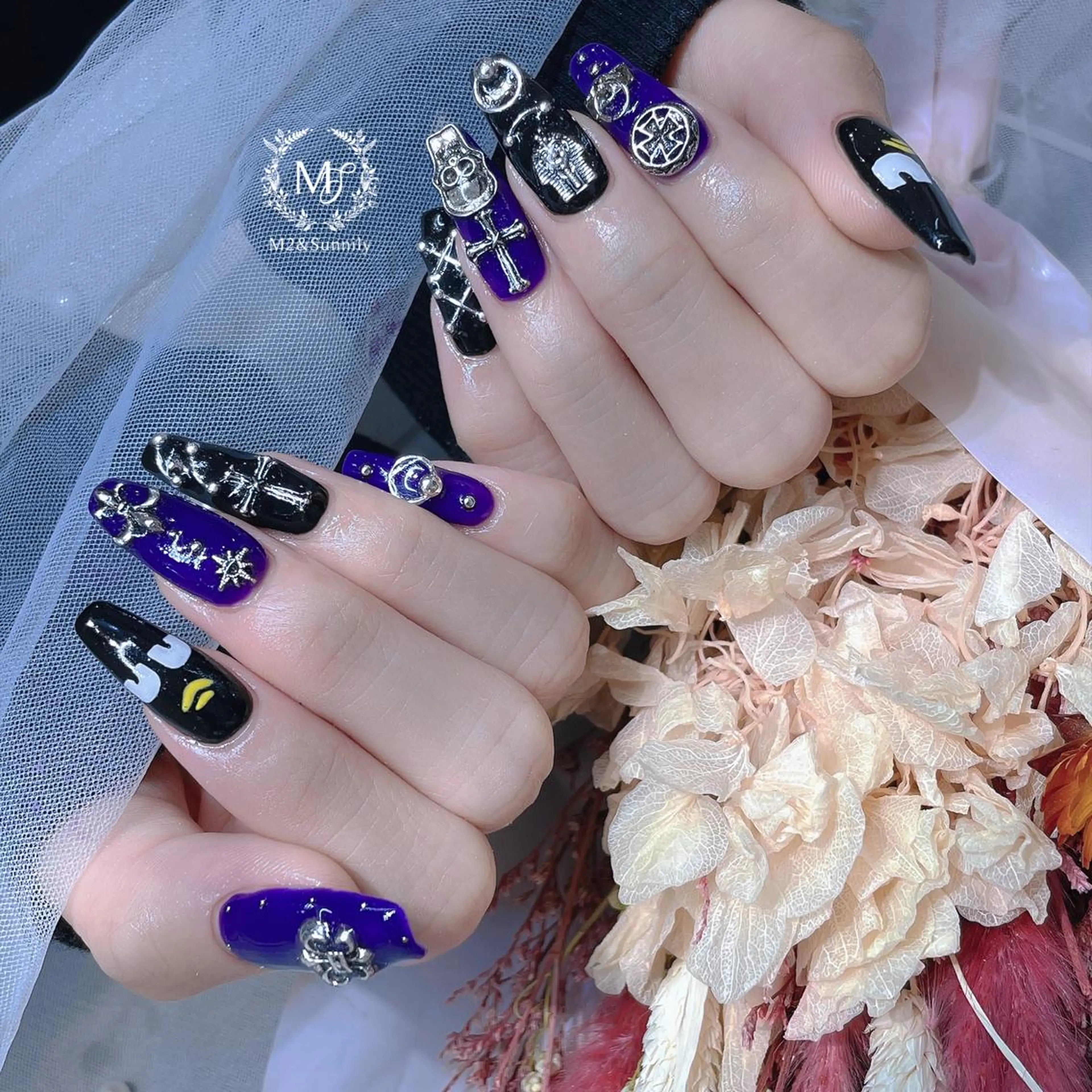 ネイル 長さだし専門店 M2 rikaのネイルデザイン