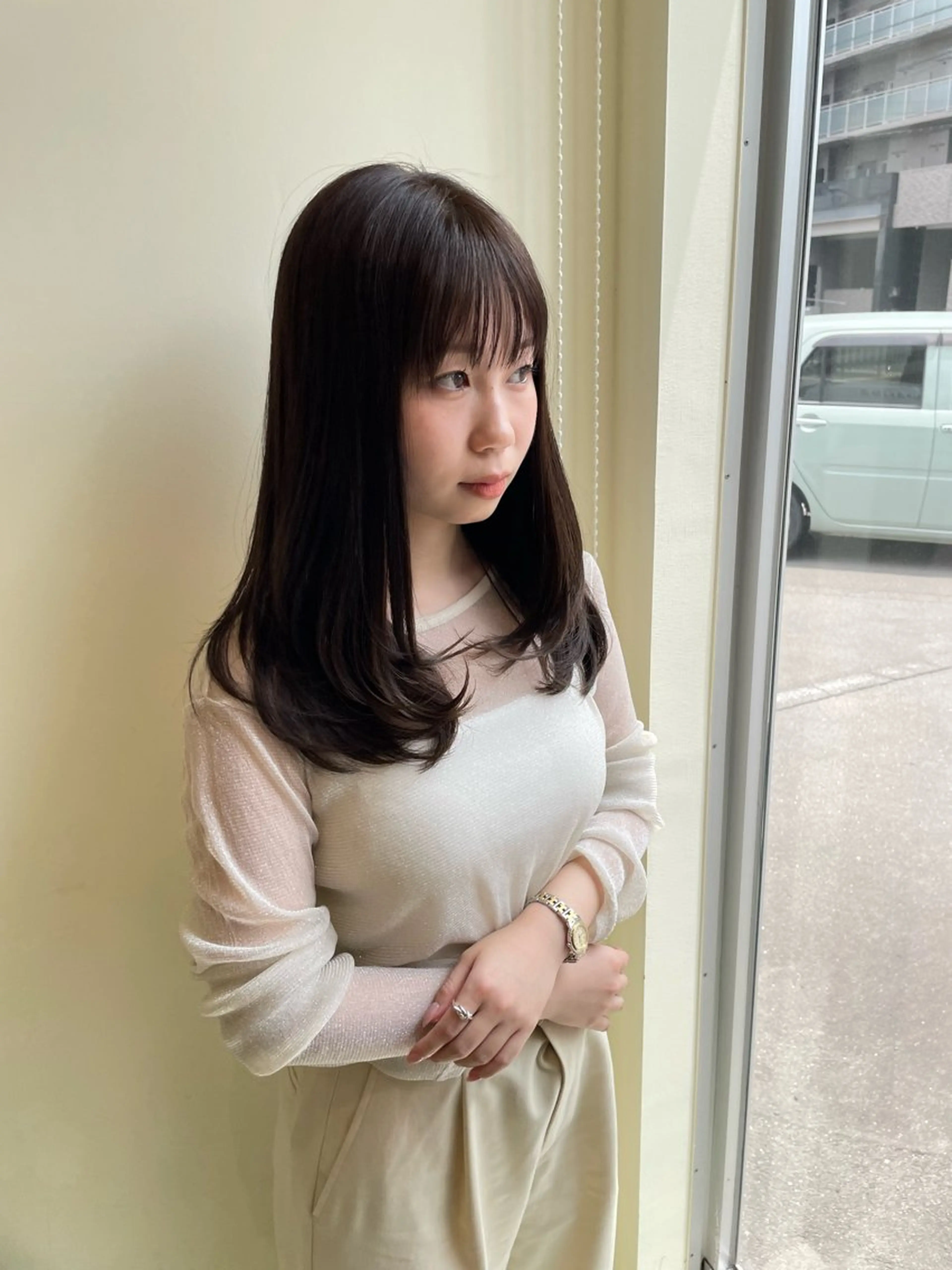 ロング カラー 韓国レイヤー🎀/ 顔周り特化🎀/豊田のヘアスタイル