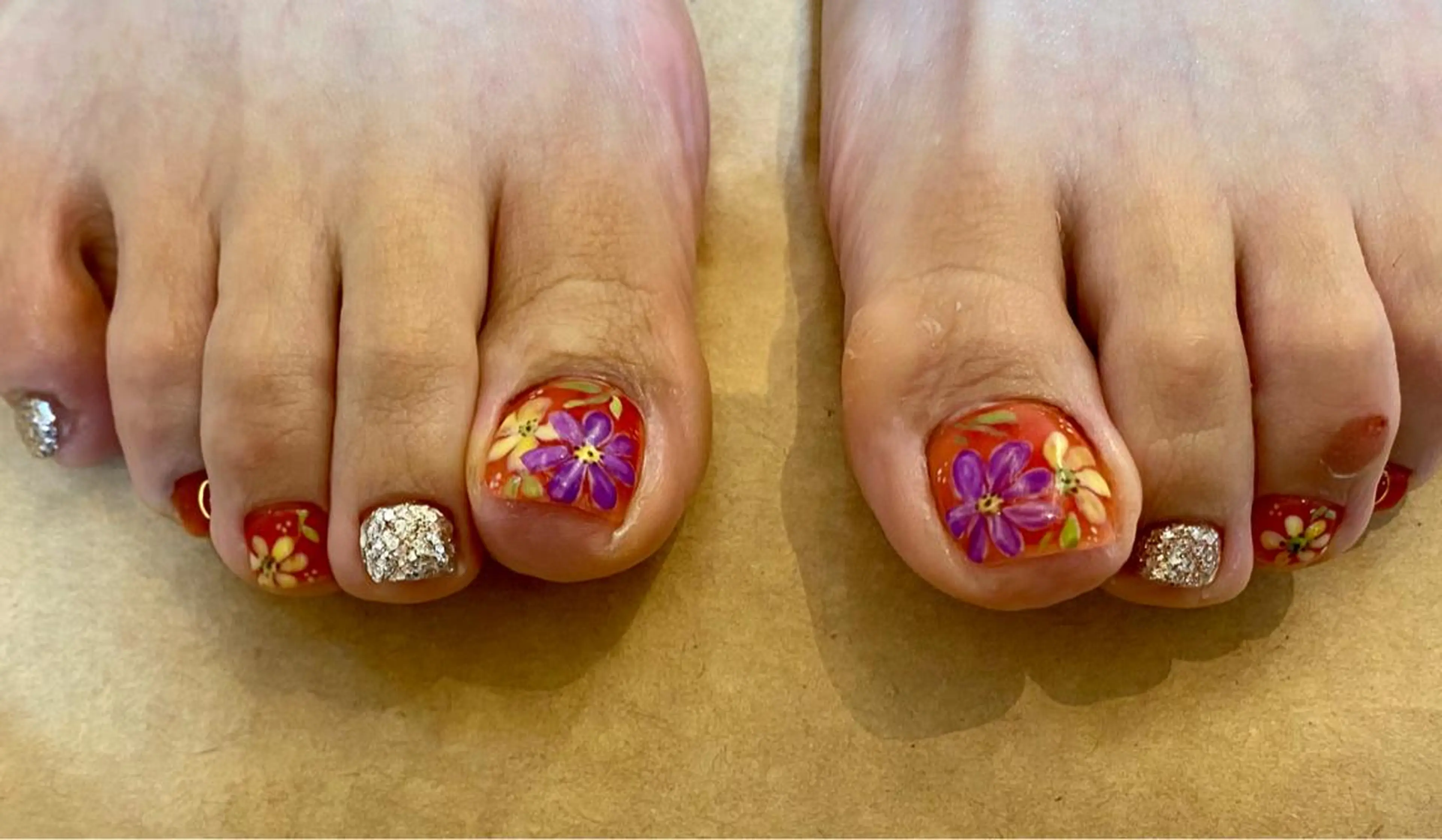 ネイル フラワーネイル JurerEye☆ Marikoのネイルデザイン