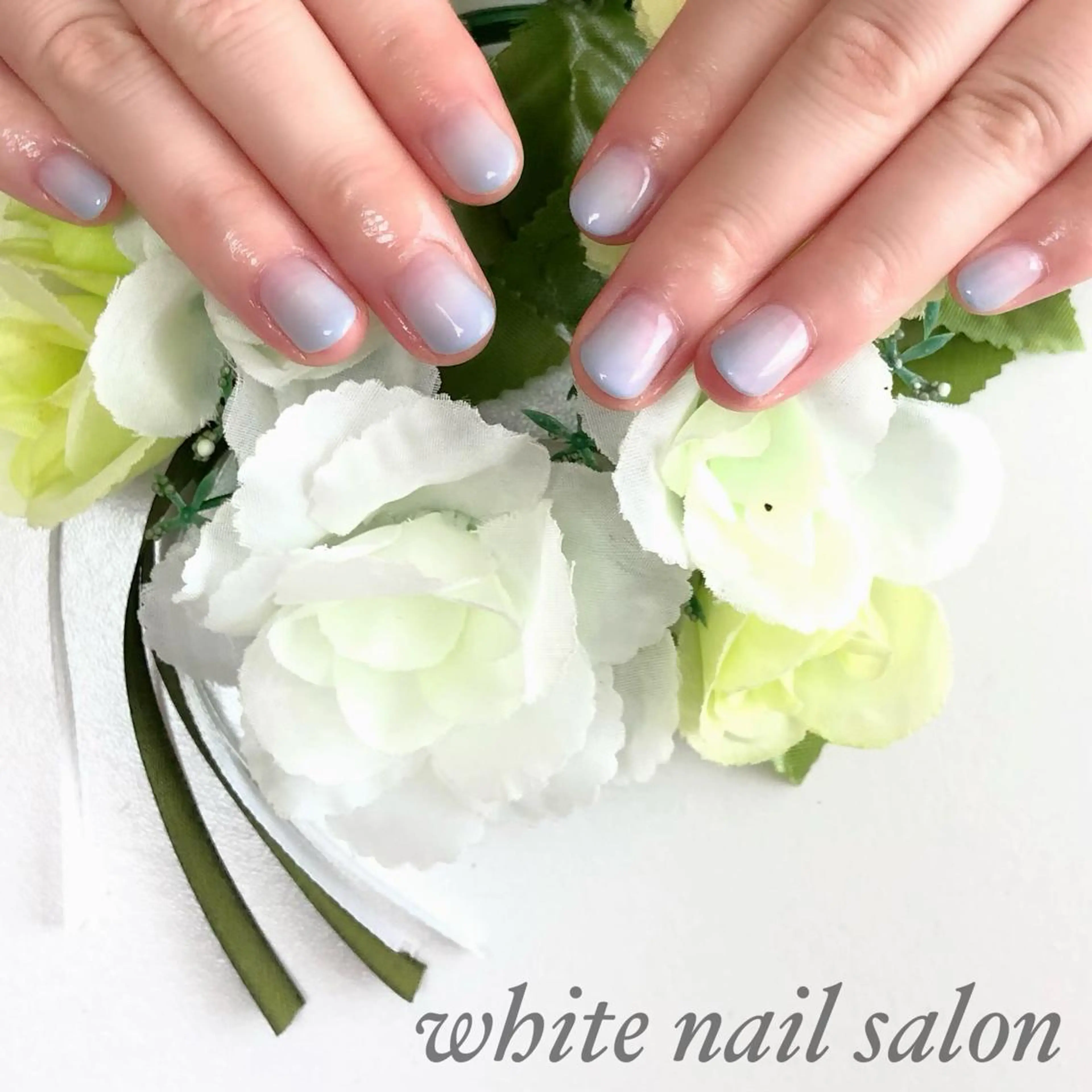 ネイル アートネイル フレンチネイル ジェルネイル ハードジェル 持ち込み ハンドネイル white nail salonのネイルデザイン