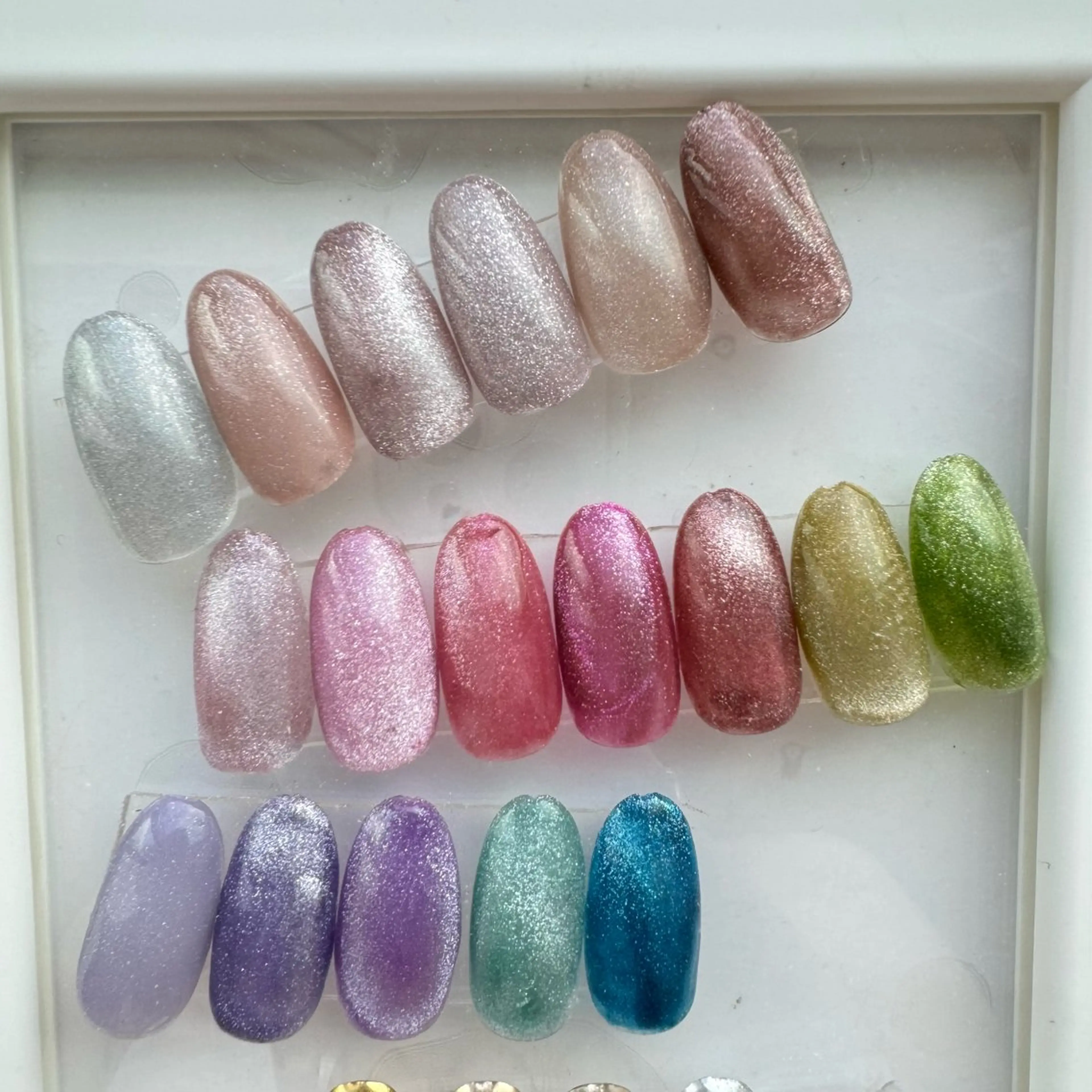 マグネットネイル💅🧲　10本　　　　　　　　　　　　　【ハンドフット同額】の写真