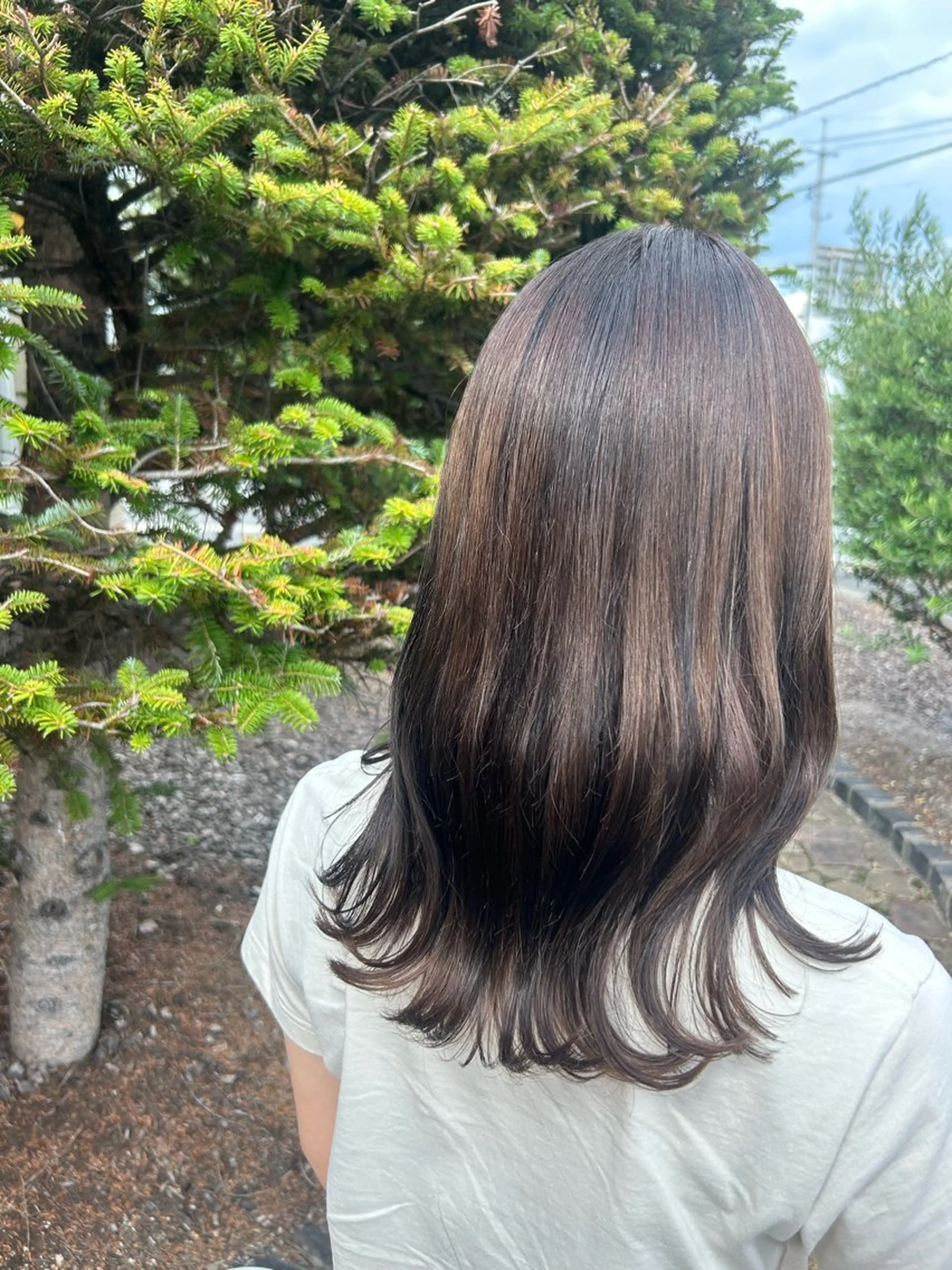 ロング ヘアカラー ヘアルームflat・ Rena🌼ྀིのヘアスタイル