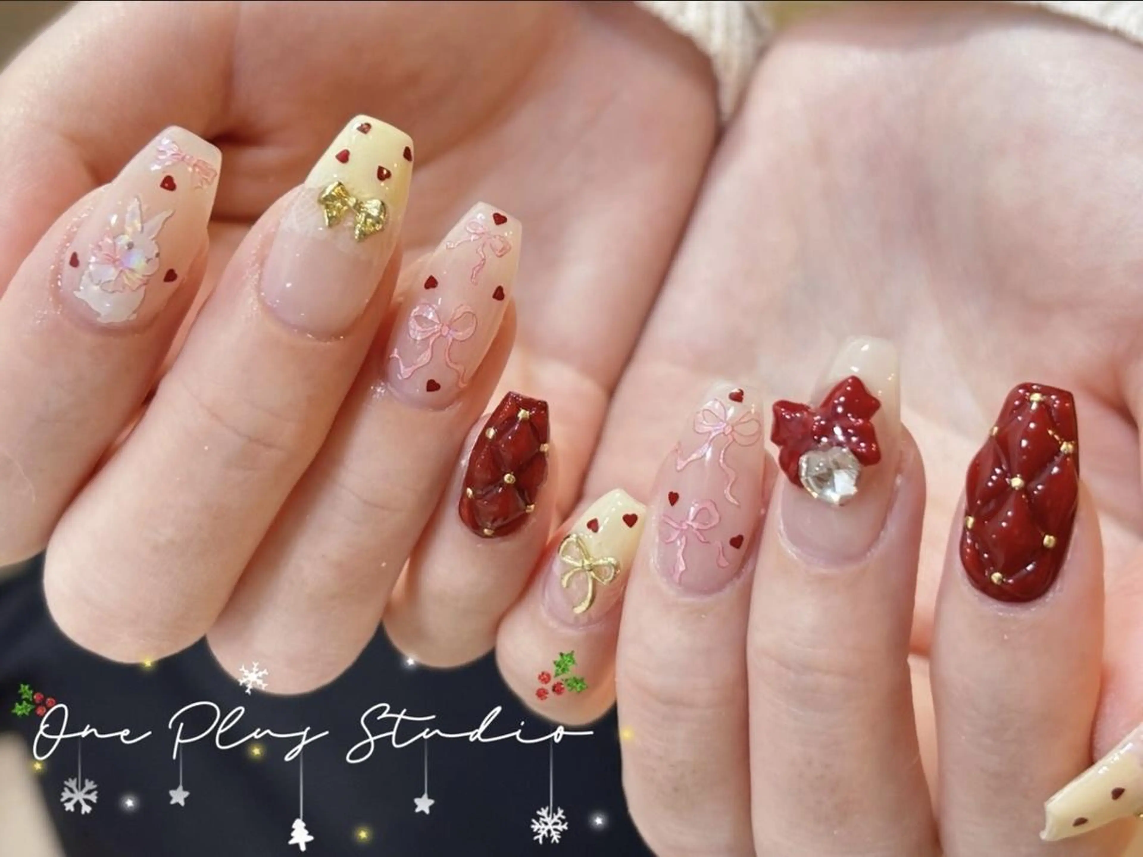 ネイル ワンホンネイル One Plus Nail Salonのネイルデザイン