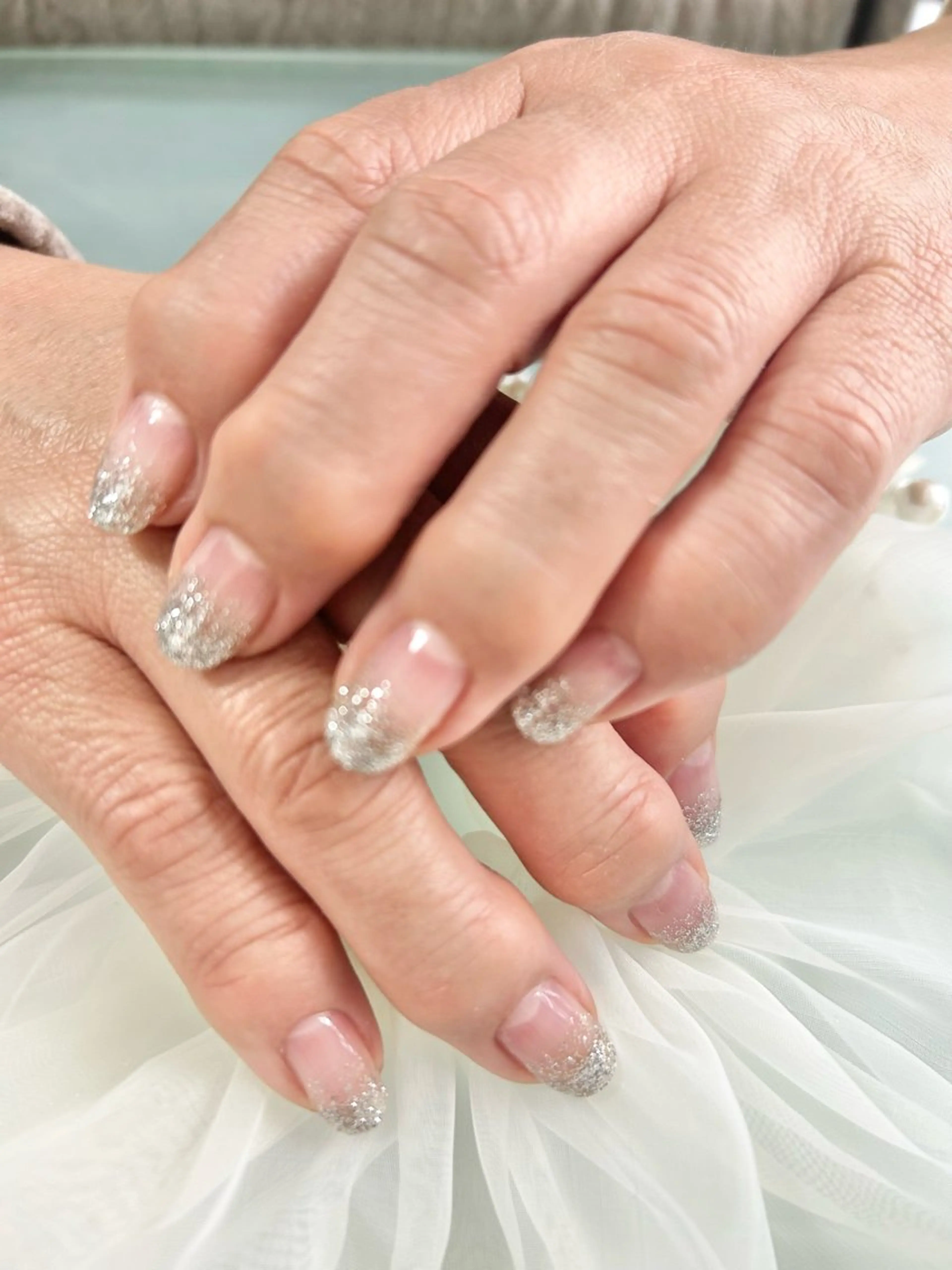 ネイル グラデーション ラメ(グリッター) B.S_ LauLDesignのエステ・リラクイメージ