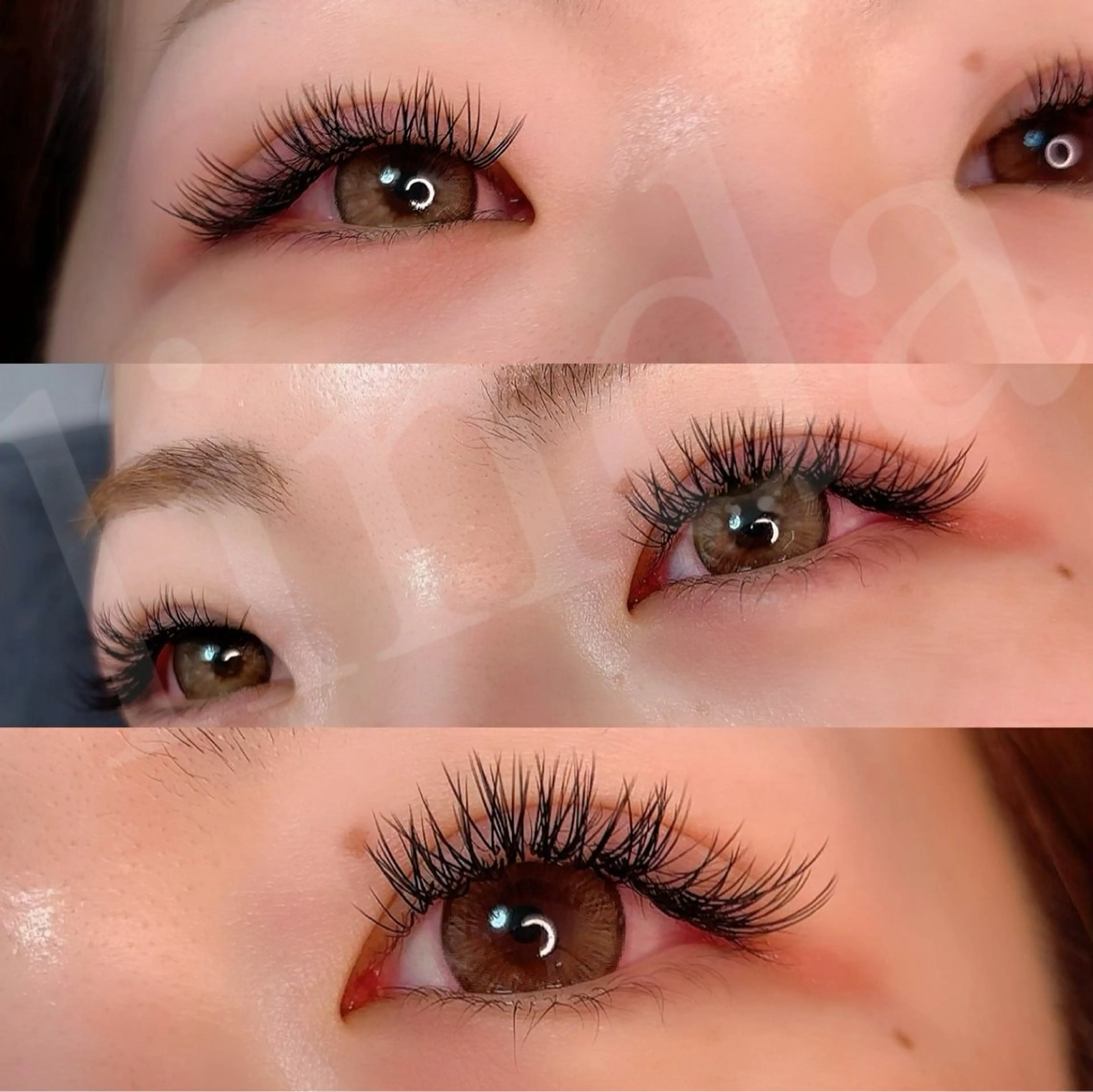 マツエク・マツパ 付け放題 フラットラッシュ マツエク linda なみのマツエク・マツパデザイン