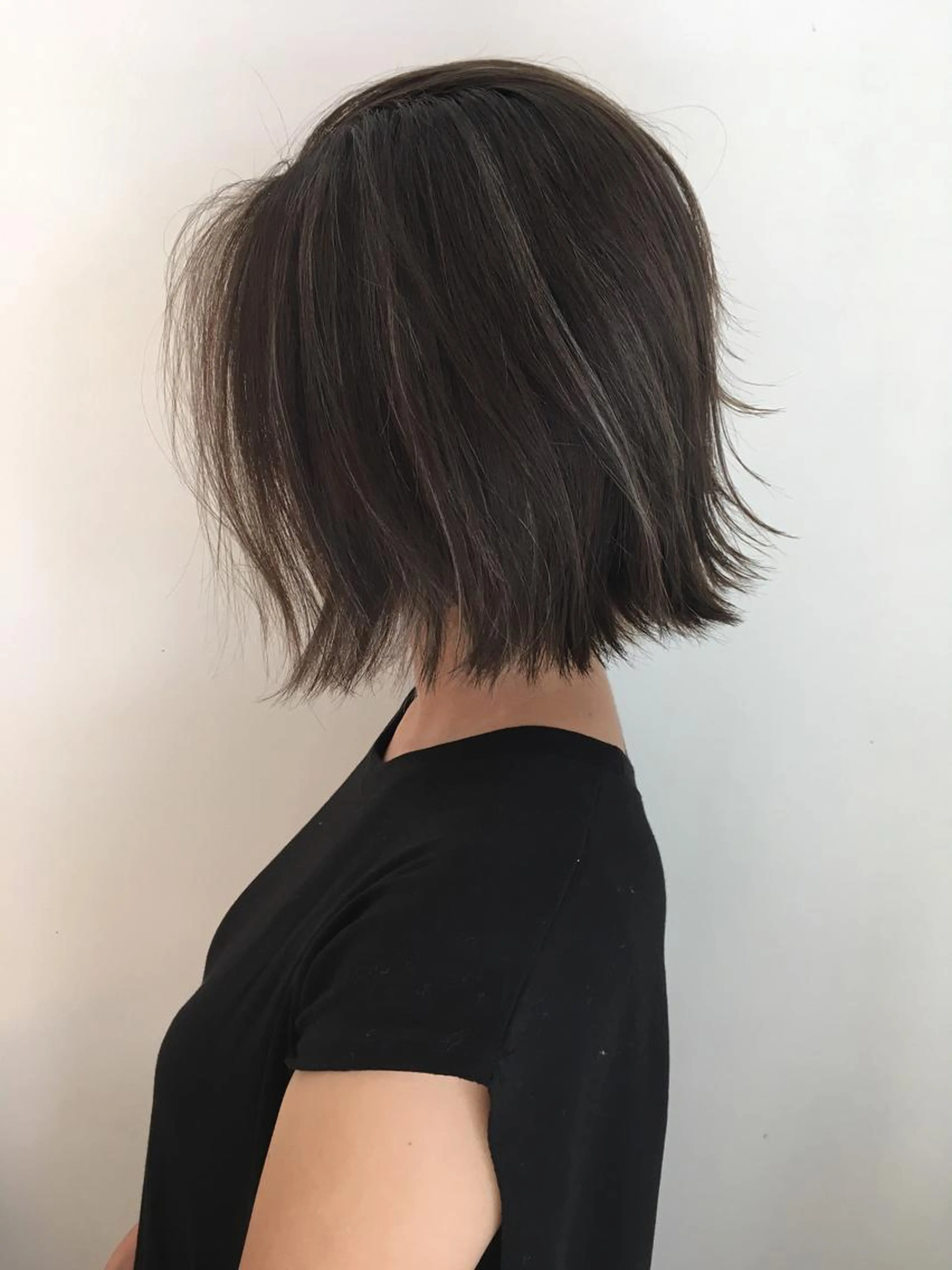 表面ハイライト+カラー(白髪染めも可)+トリートメントの写真