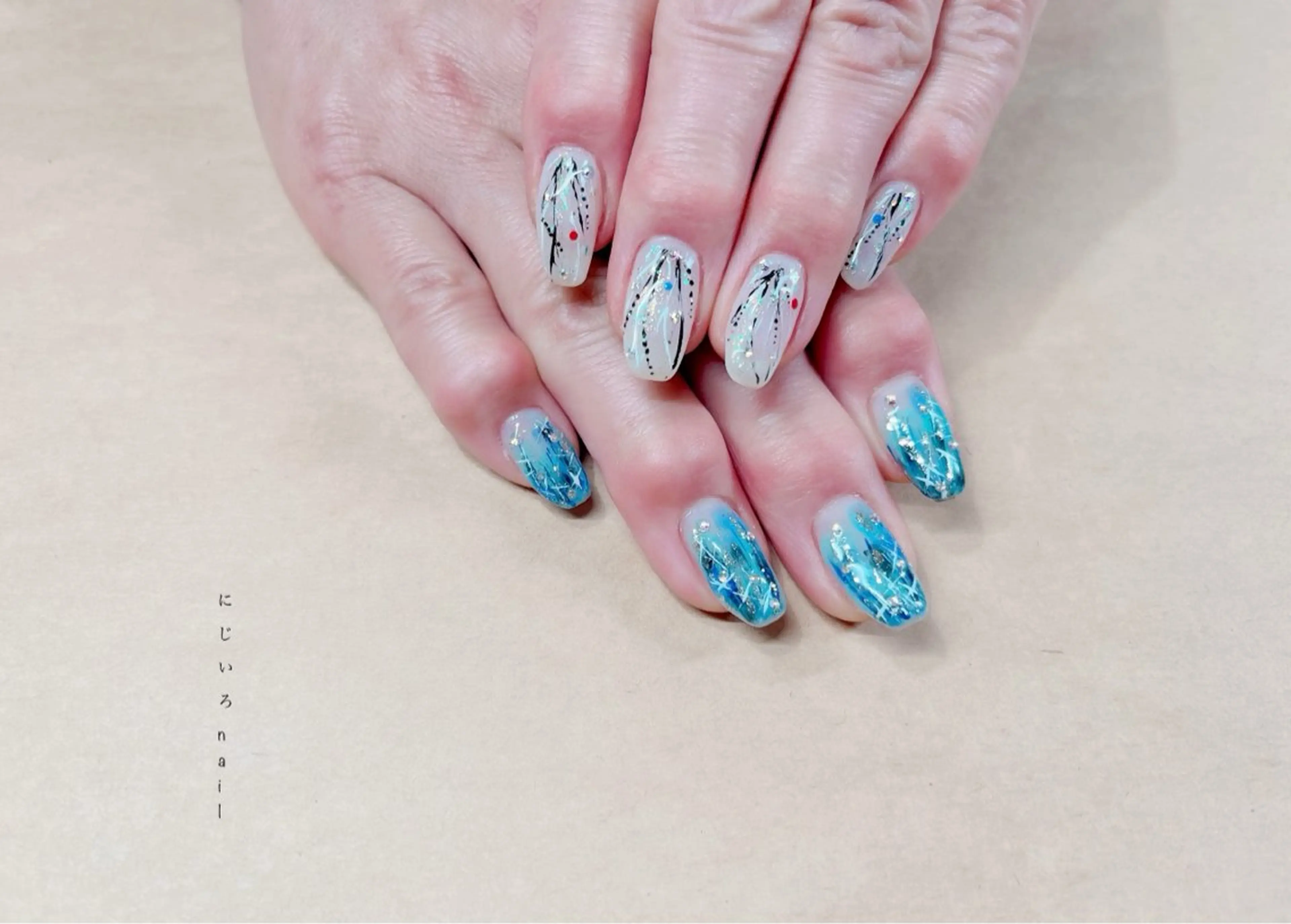 ネイル にじいろ nailのネイルデザイン
