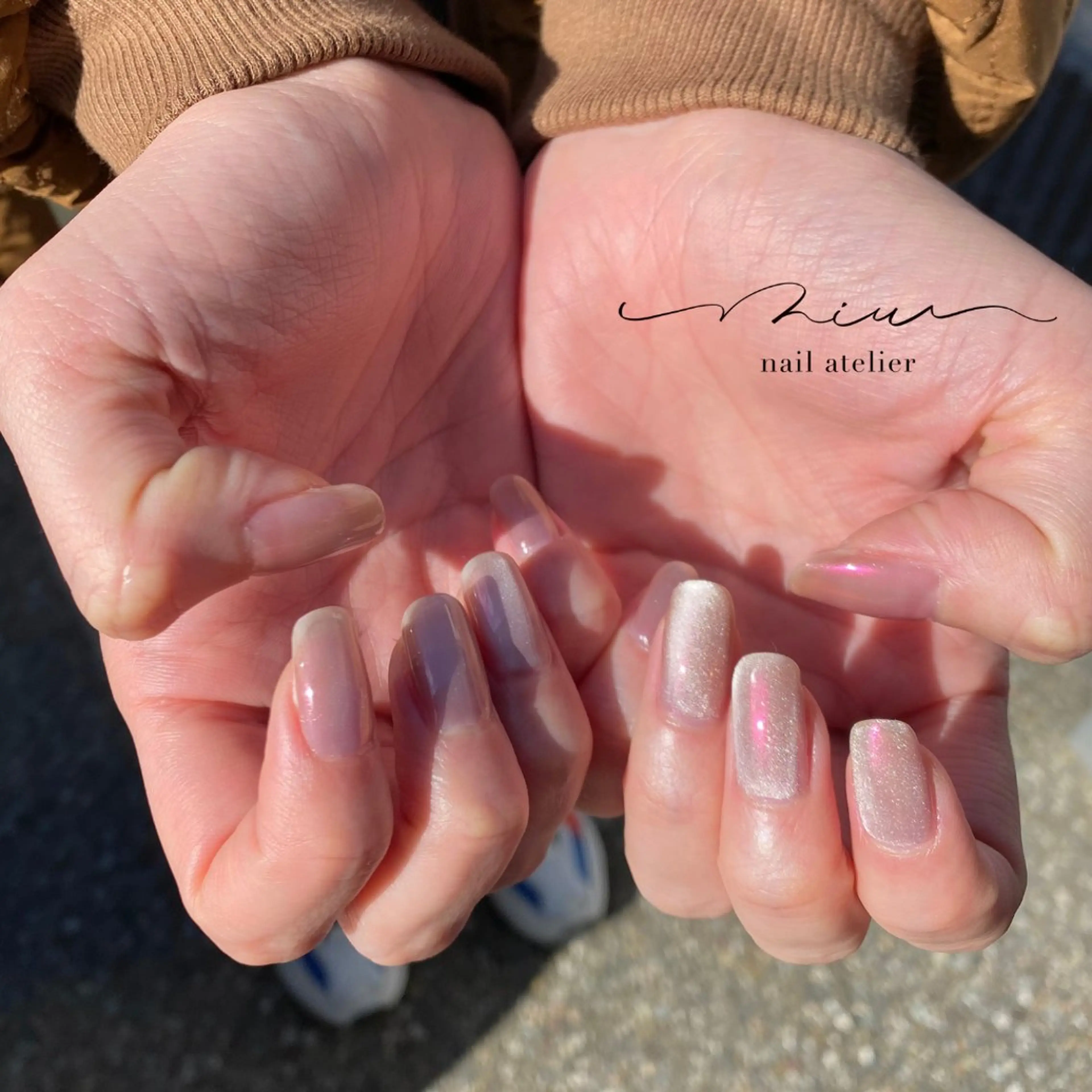 ネイル ハンドネイル フットネイル miw nail atelierのネイルデザイン