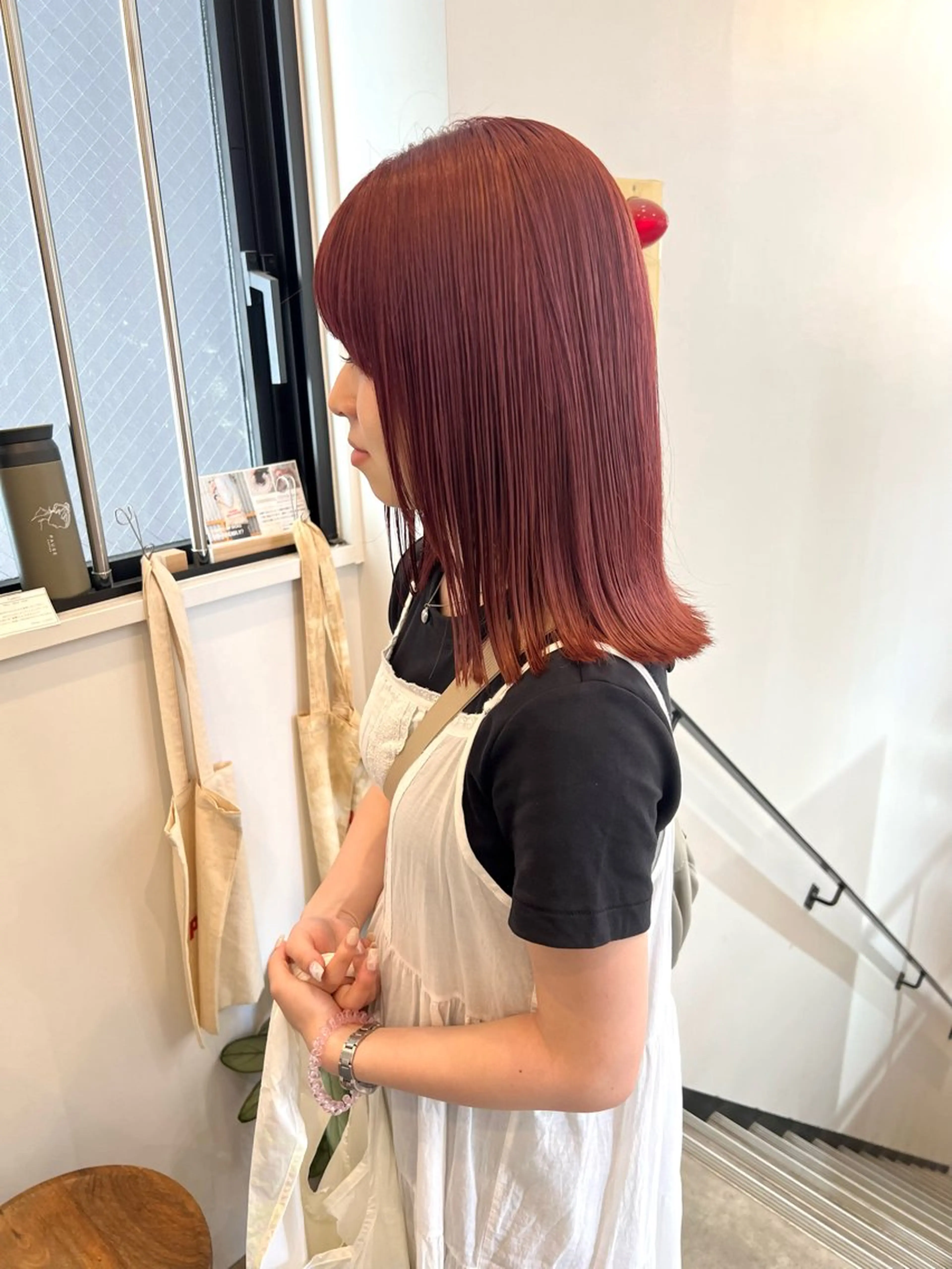 ダブルカラー👩🏼(ケアブリーチ込み)【ミディアム】の写真